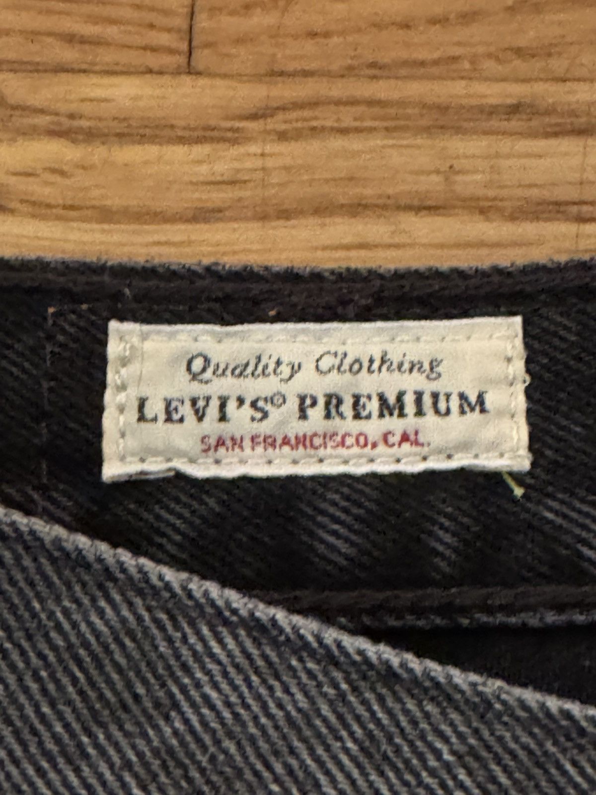 Levi's Levi's Premium 501 black/grey 26x29 Size 26" / US 2 / IT 38 - 5 Thumbnail