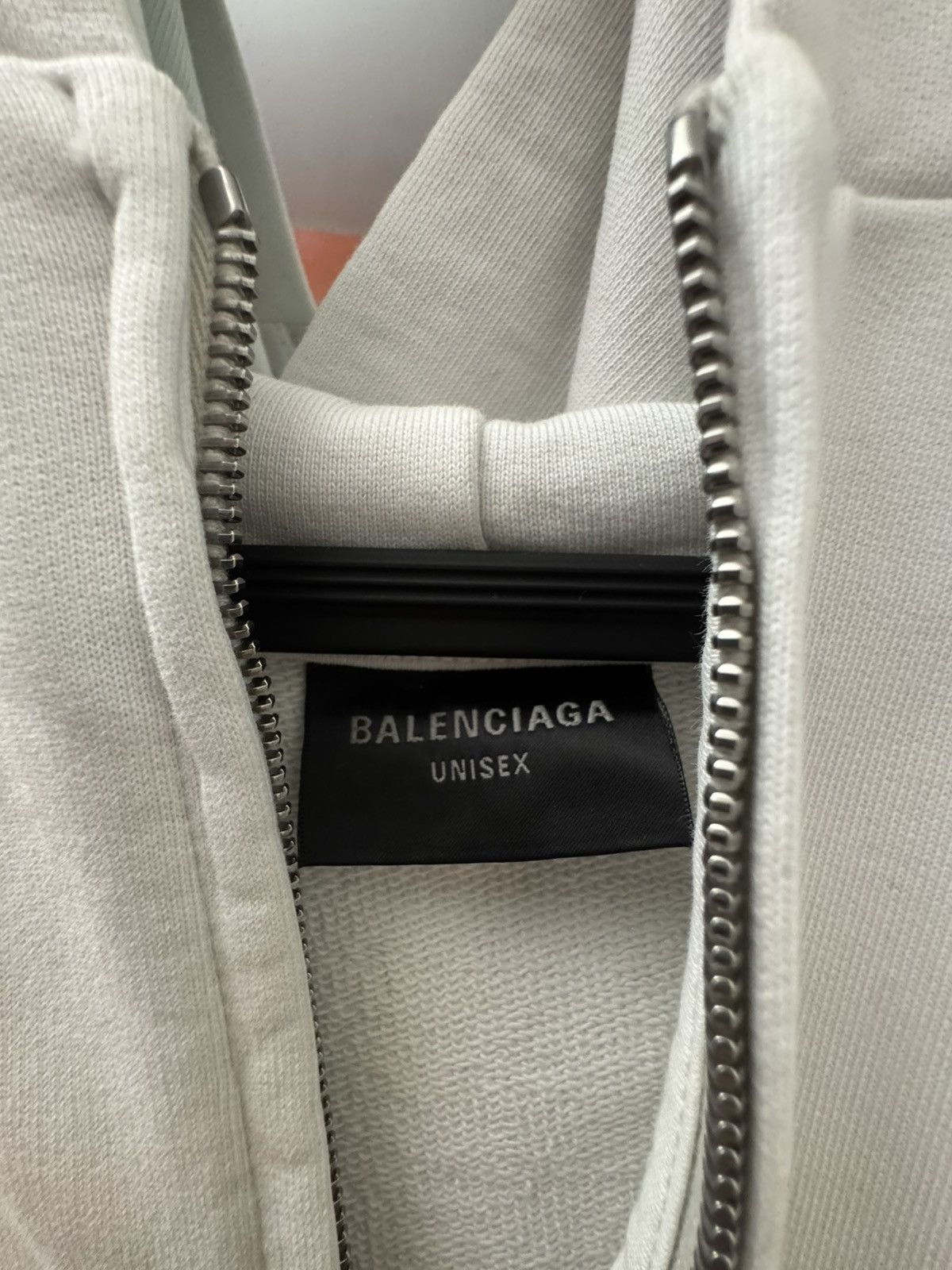 Balenciaga Balenciaga Energy Label Zip Up Hoodie Size US L / EU 52-54 / 3 - 3 Thumbnail