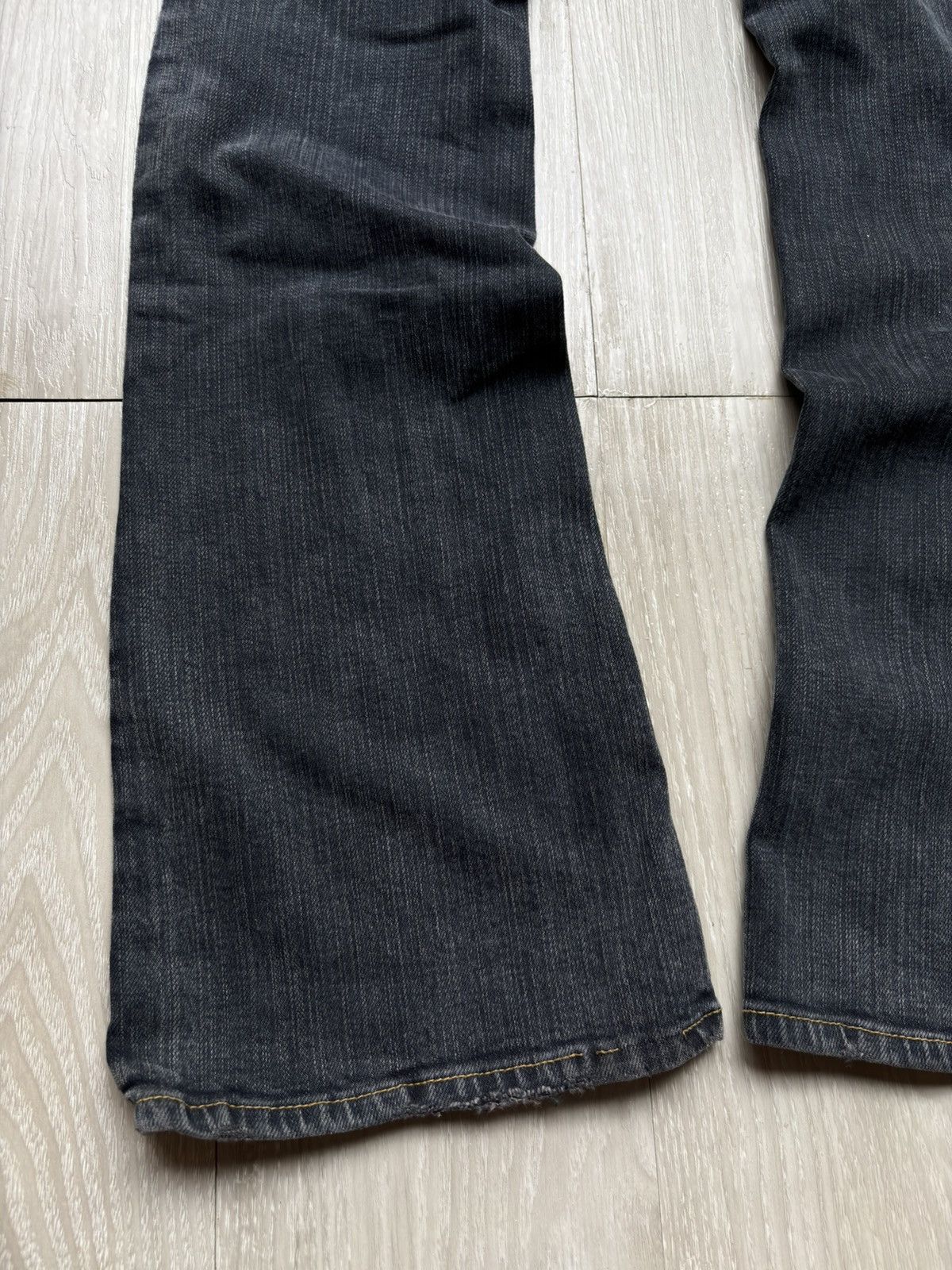 Japanese Brand VERTGARMENTS lace up flare jeans Size US 26 / EU 42 - 7 Thumbnail