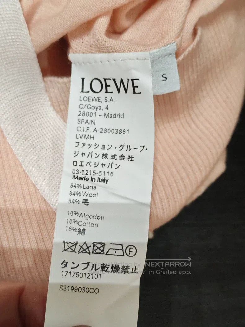 Loewe Loewe Pink Ribbon Short Open Cardigan Size S / US 4 / IT 40 - 4 Thumbnail