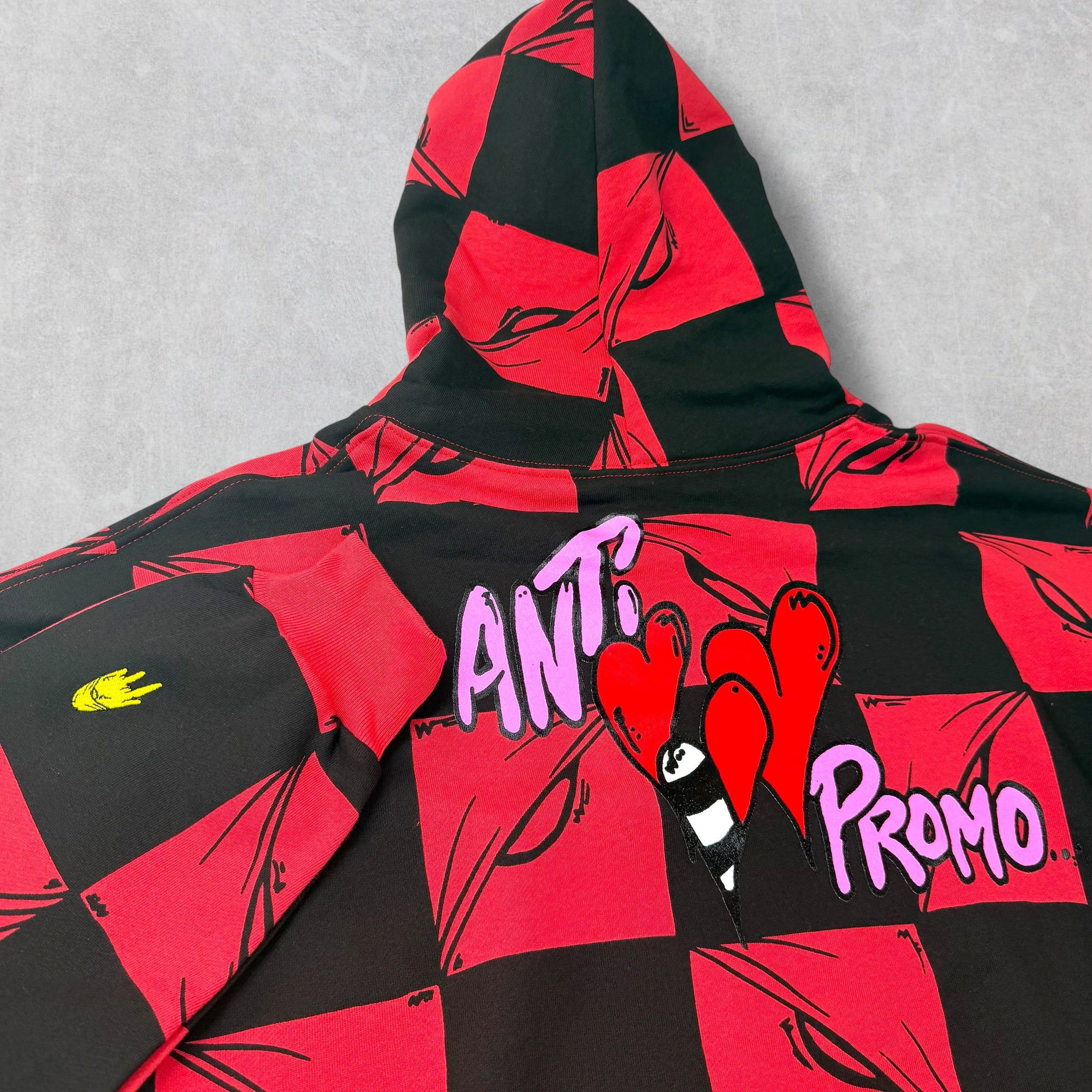 Other Matty Boy Anti Promo 99 Eyes Hoodie Red XL Size US XL / EU 56 / 4 - 3 Thumbnail