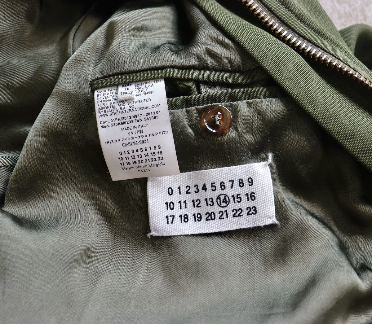 Maison Margiela Maison Martin Margiela MA1 Jacket，size52 Size US L / EU 52-54 / 3 - 8 Thumbnail