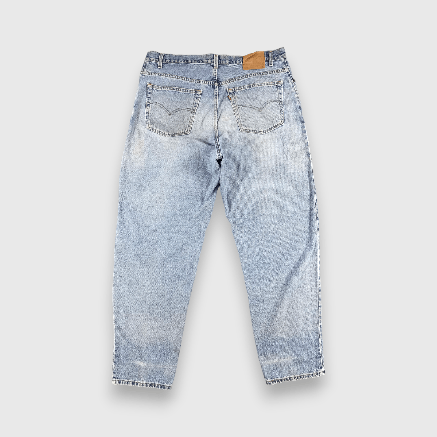 Levi's Baggy Vintage Levis 560 Jeans Faded Blue Denim-J1112 Size US 41 - 2 Thumbnail