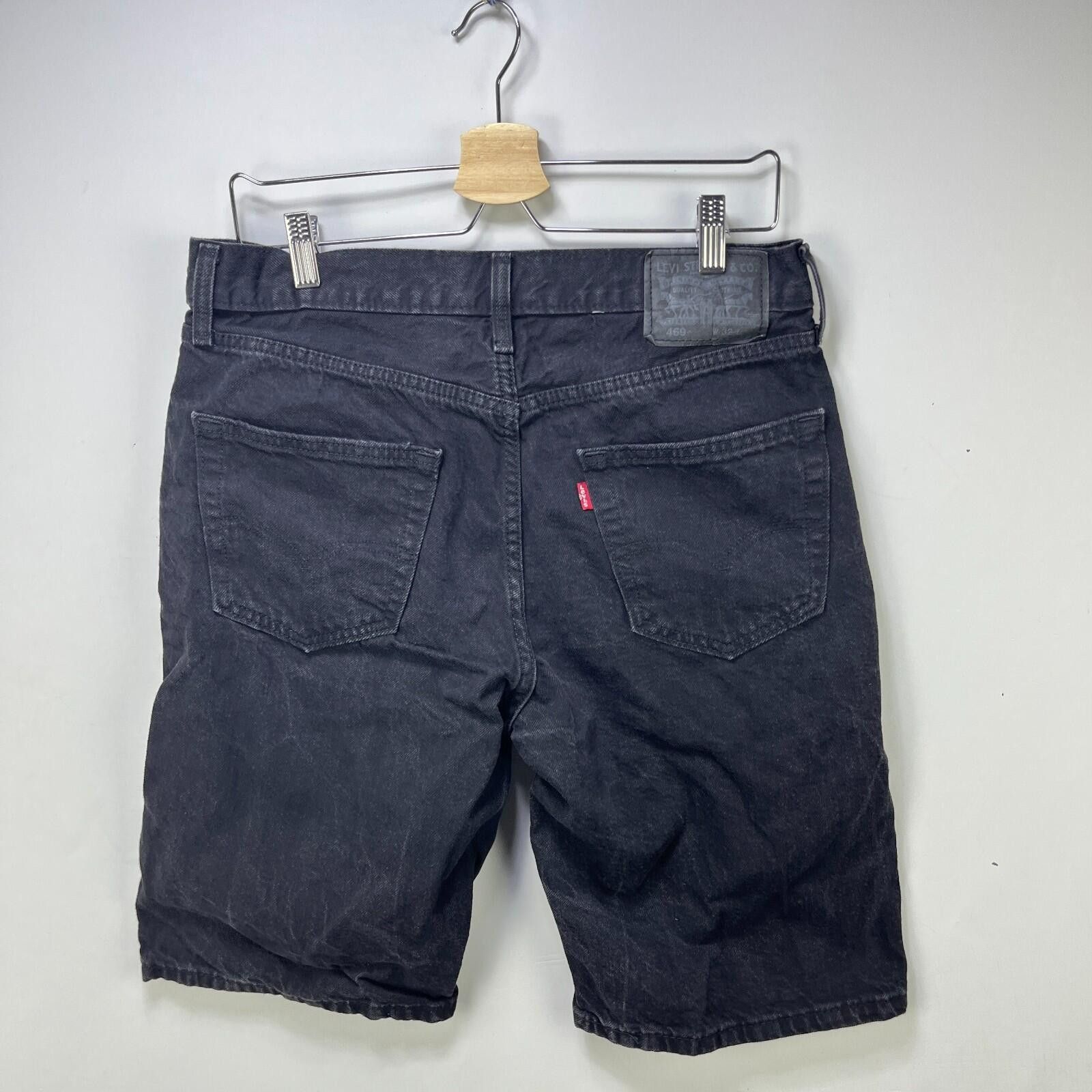 Levi's Vintage Levis Red Tab Black Jorts Jean Shorts 32 Size US 32 / EU 48 - 1 Thumbnail