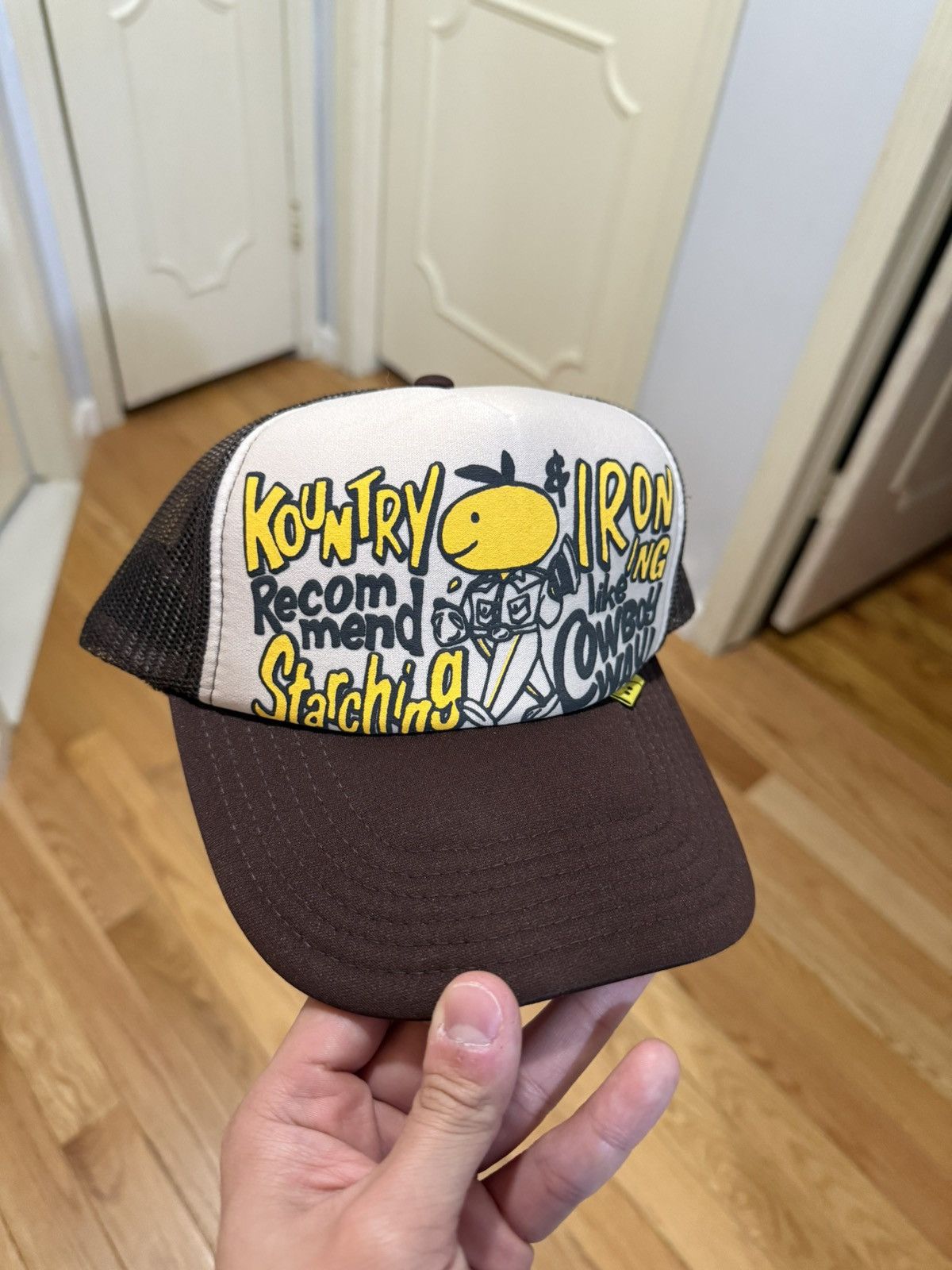 Kapital Kapital Kountry Trucker Brown Hat Size ONE SIZE - 1 Thumbnail