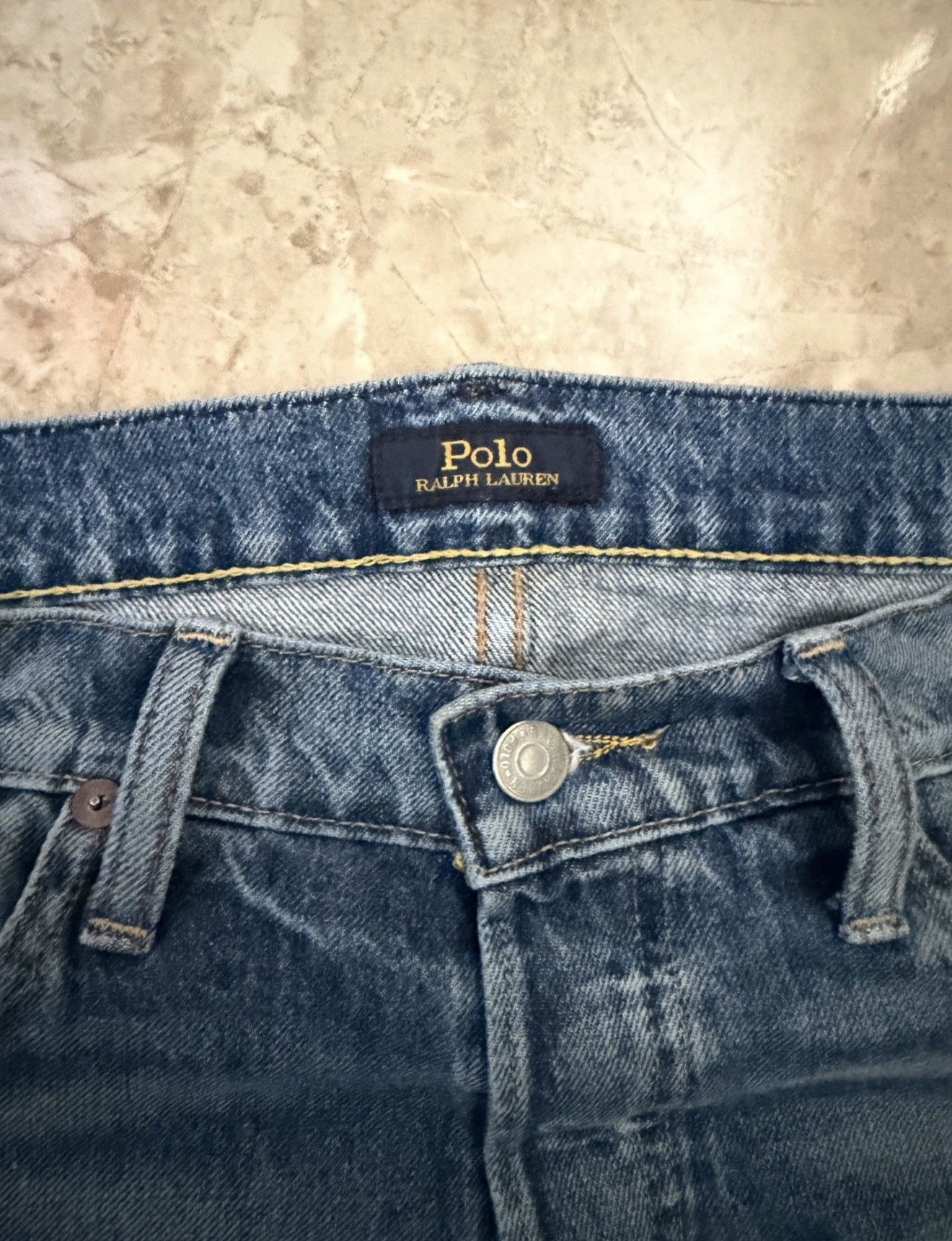 Polo Ralph Lauren Polo Ralph Lauren Distressed Light Wash Jeans Size W32 L32 Size US 32 / EU 48 - 3 Thumbnail