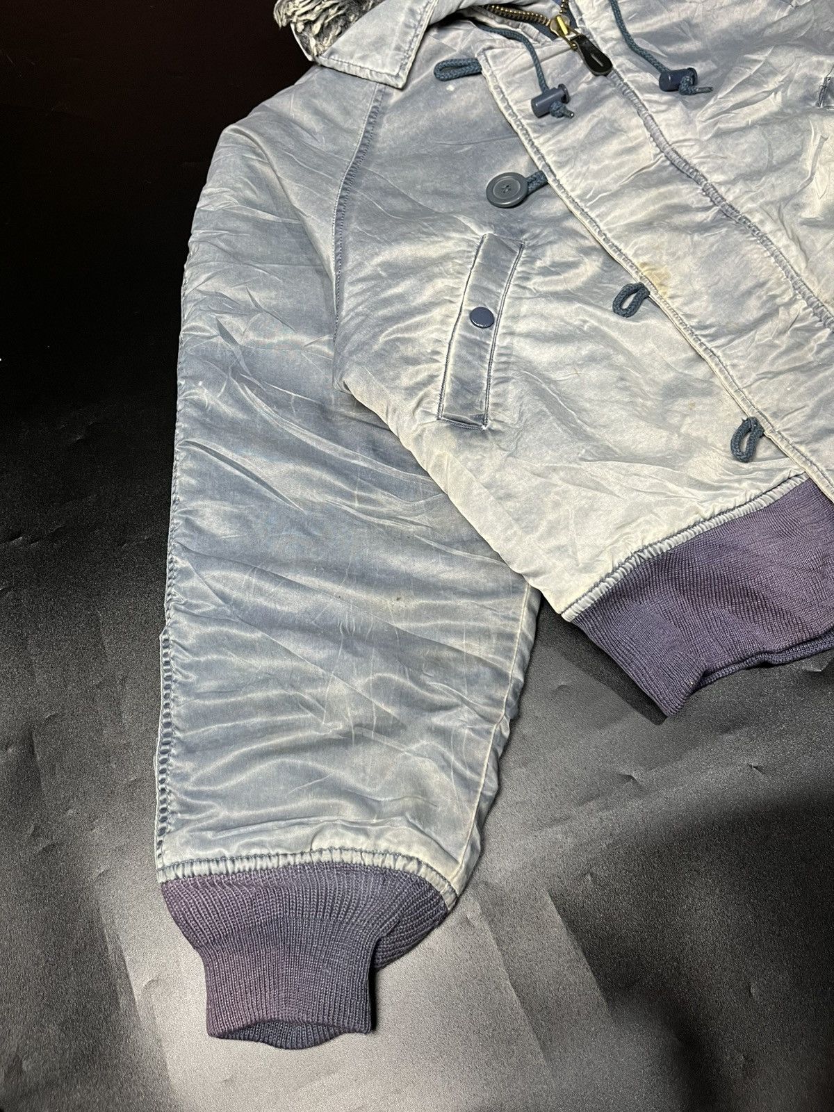 GOAT Crew × GOSTAR DE FUGA × Japanese Brand Japanese Fur bomber jacket Like G.O.A style Size US M / EU 48-50 / 2 - 8 Thumbnail