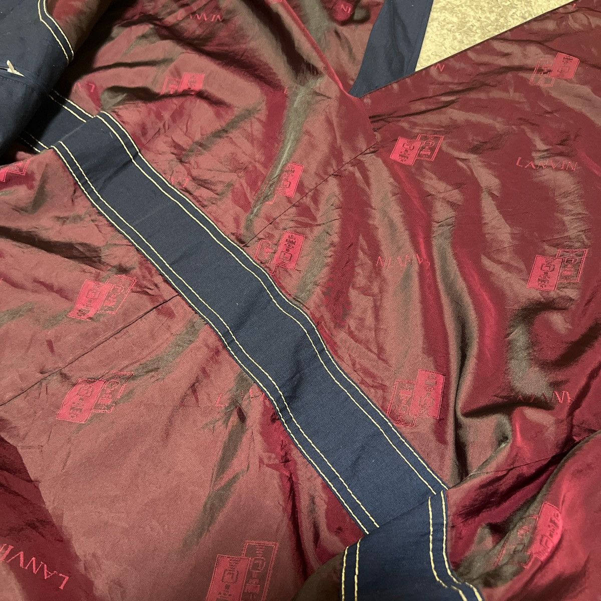 Designer × Lanvin Hype Lanvin Paris Long Trench Coat Jacket Quilted Inner Size US M / EU 48-50 / 2 - 7 Thumbnail
