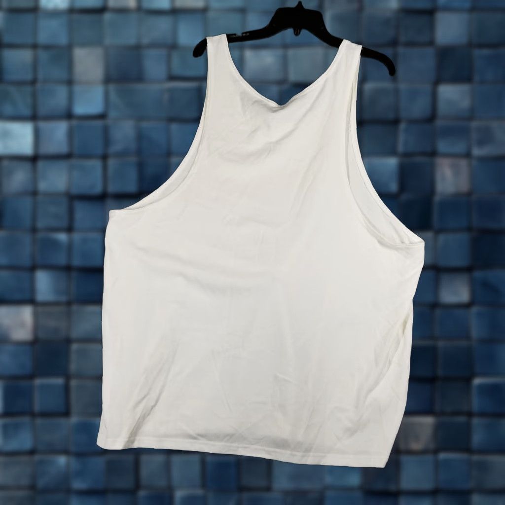 Nike Nike Shirt Mens 2XL White Air Tank Top Positive Vibrations Muscle Tee DH4860-901 Size US XXL / EU 58 / 5 - 1 Thumbnail