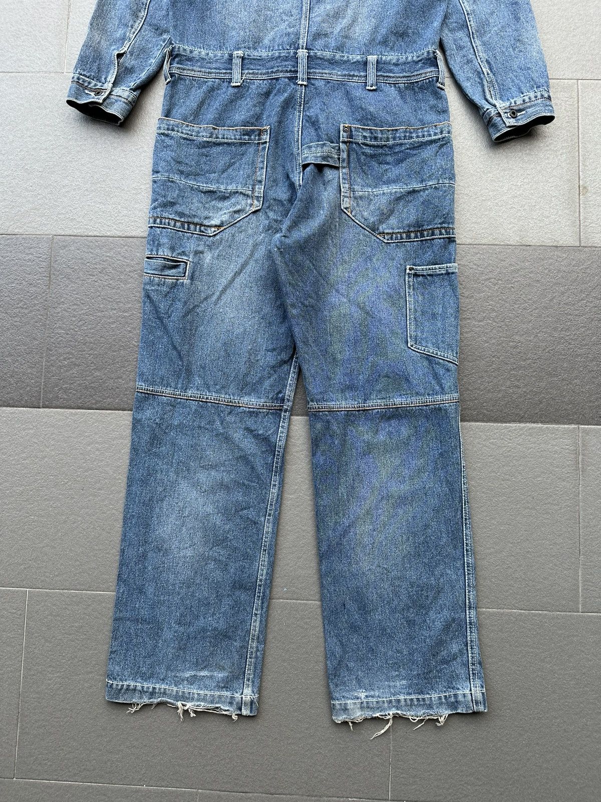Avirex 2000s Avirex Coast Guard Denim Coveralls Size US 32 / EU 48 - 4 Thumbnail