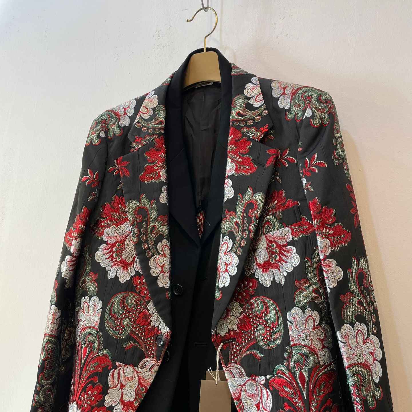 Comme des Garcons Homme Plus Comme Des Garçons Homme Plus 19fw Floral Layered Jacket Size US M / EU 48-50 / 2 - 4 Thumbnail