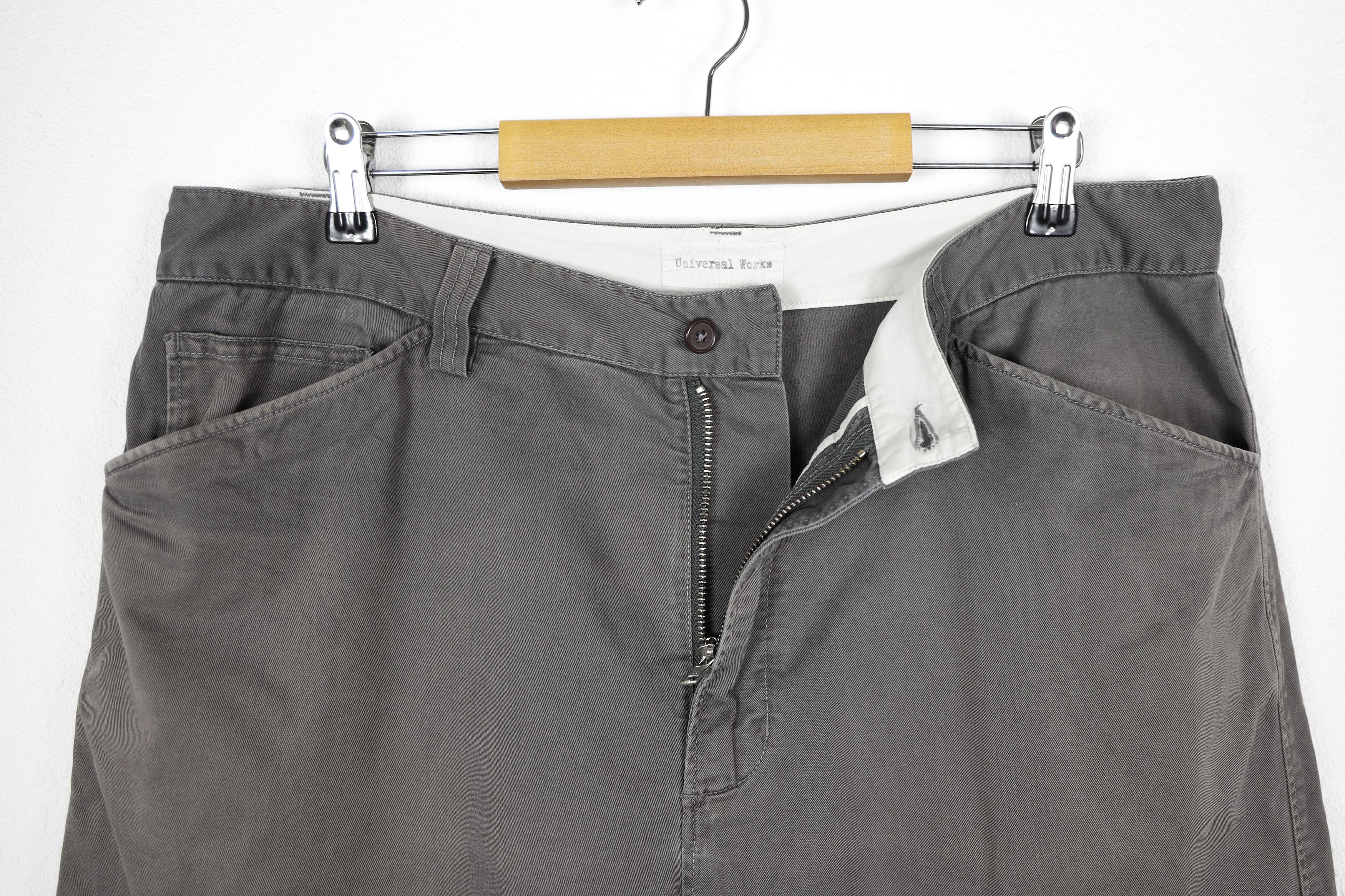 Universal Works Universal Works Washed Dark Work Chino Shorts 34 Size US 34 / EU 50 - 4 Thumbnail