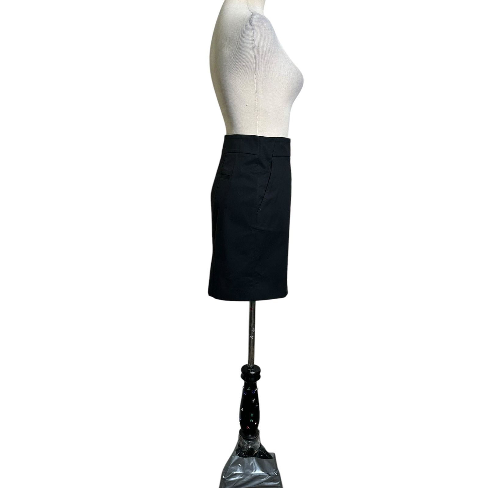 Ann Taylor Ann Taylor black Madison mini skirt size 4 Size 27" / US 4 / IT 40 - 8 Thumbnail