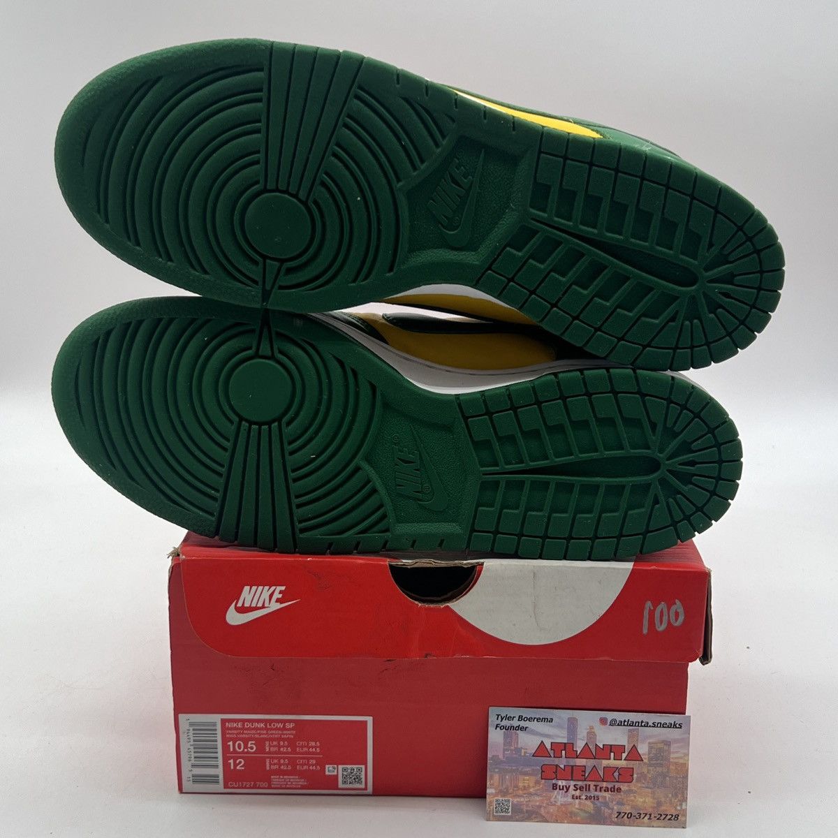 Nike Nike dunk low Brazil Size US 10.5 / EU 43-44 - 8 Thumbnail