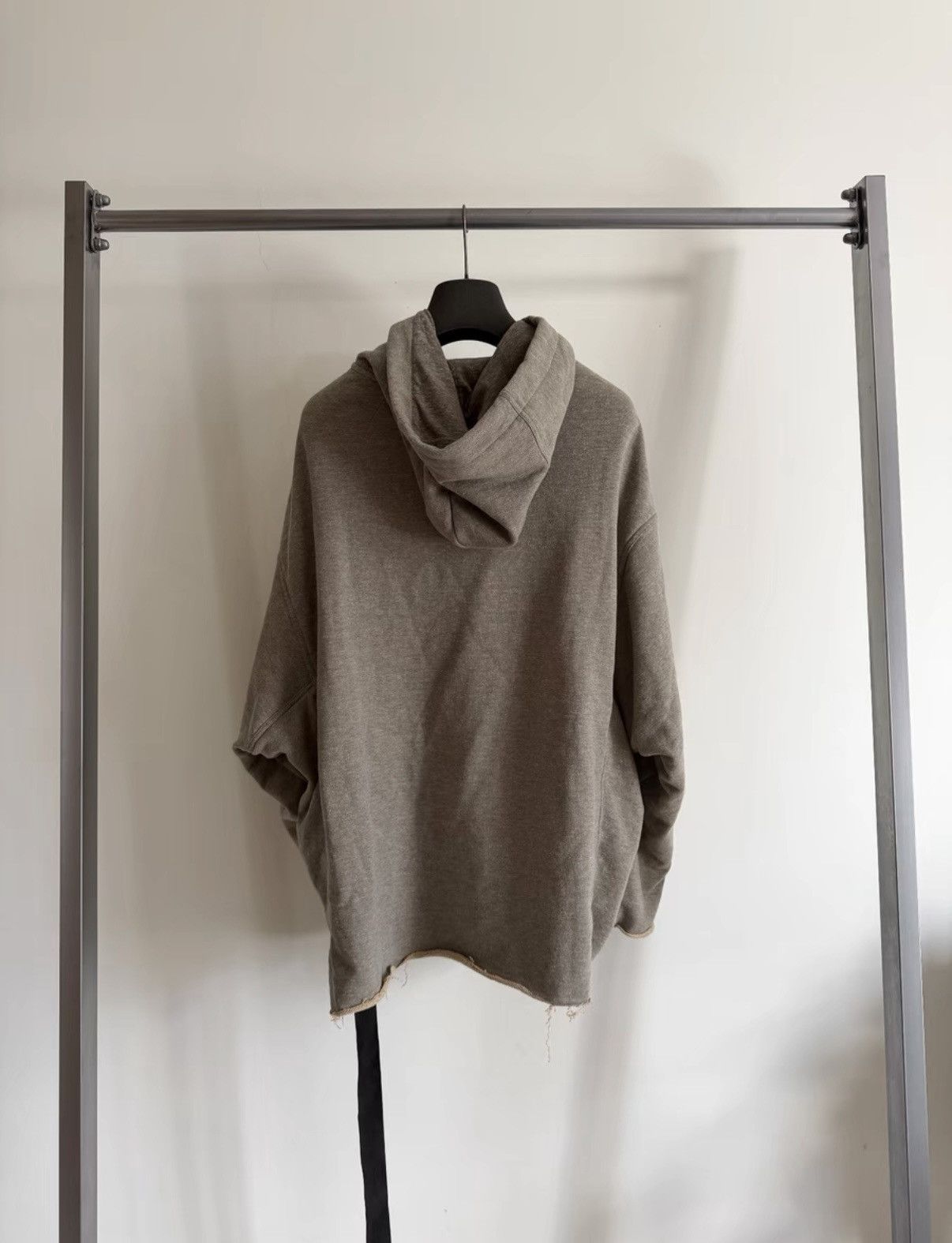 Rick Owens Rick Owens Drkshdw Grey Oversized Solid Hoodie Size US S / EU 44-46 / 1 - 2 Thumbnail