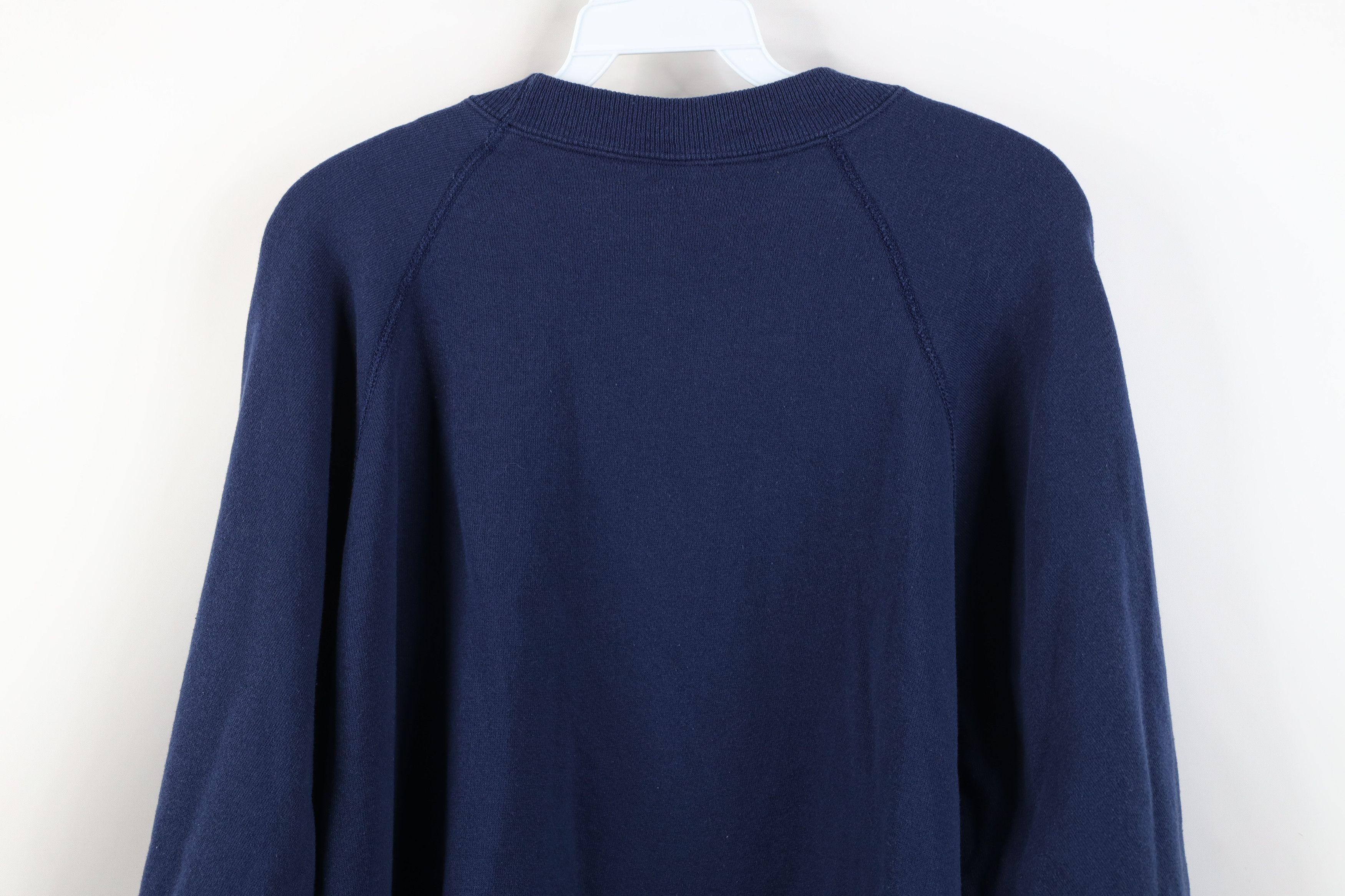 Vintage Vintage 80s 90s Streetwear Raglan Crewneck Sweatshirt USA Size US XXL / EU 58 / 5 - 9 Thumbnail