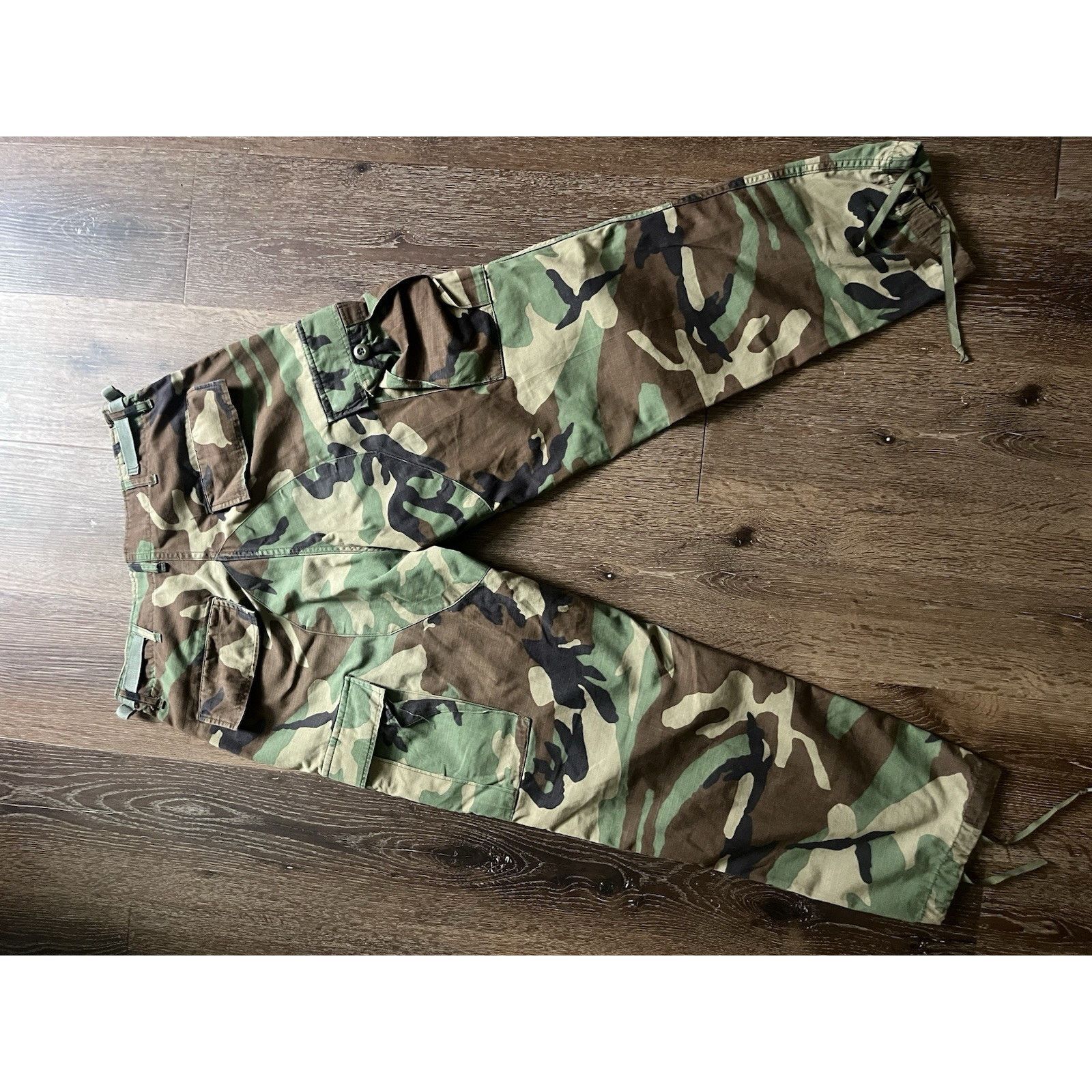 Vintage Classic Camo Cargo Pants Size Small Size US 28 / EU 44 - 2 Thumbnail