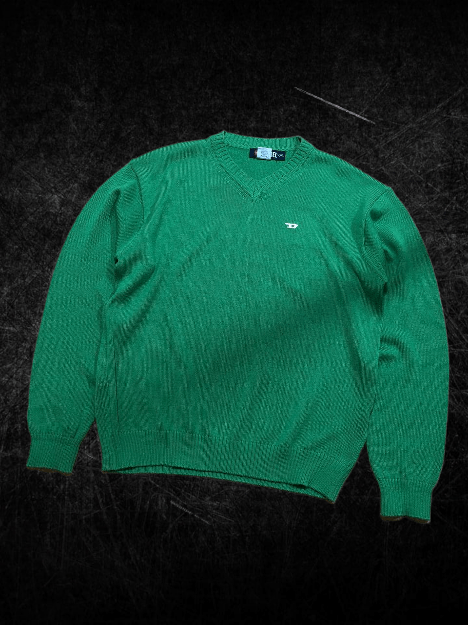 Diesel Rare Diesel Vintage Mens knit Sweater Retro Size US XXL / EU 58 / 5 - 1 Thumbnail
