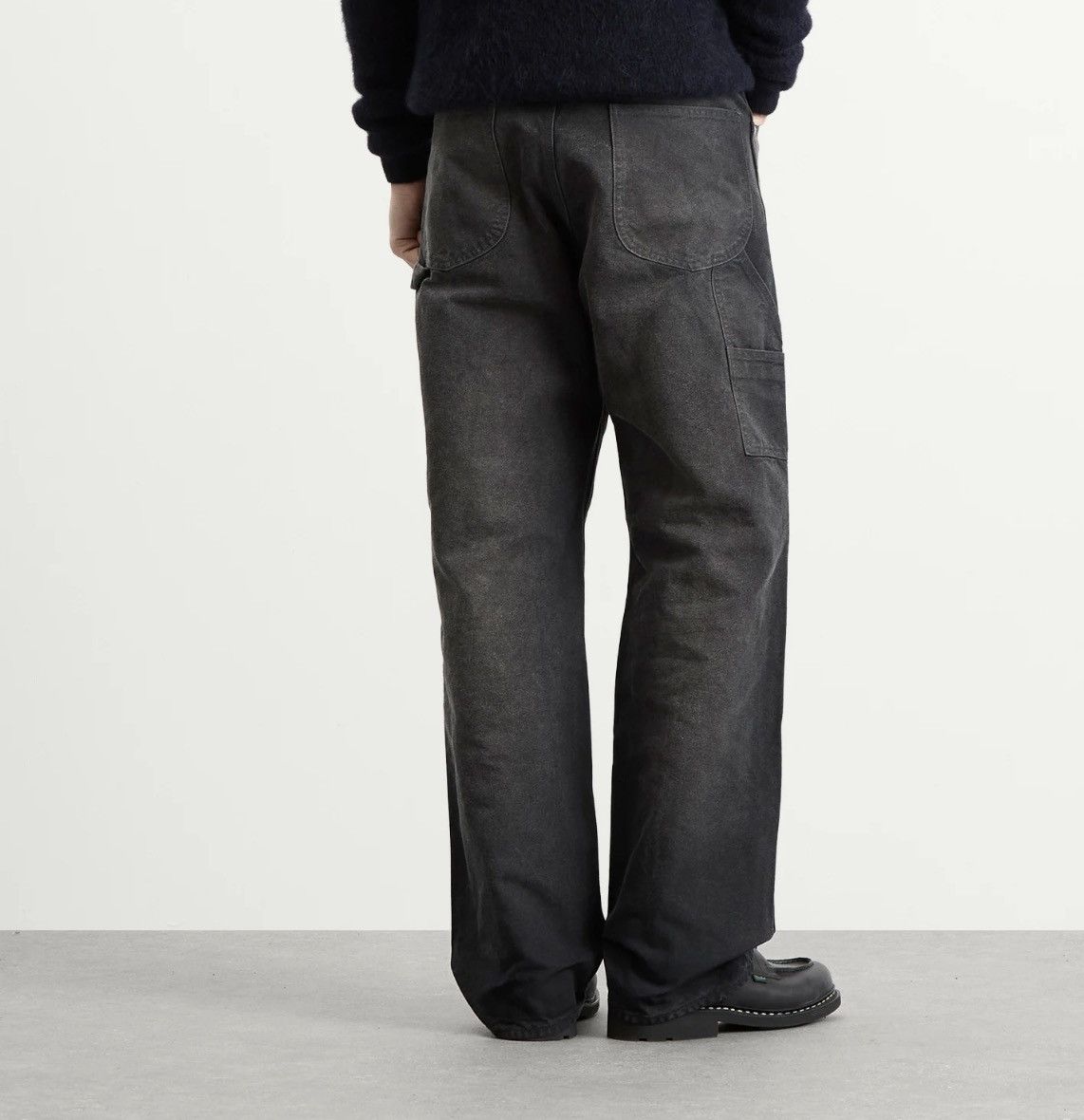 Auralee AURALEE Painter Pants Faded Black 5 Size US 34 / EU 50 - 2 Thumbnail