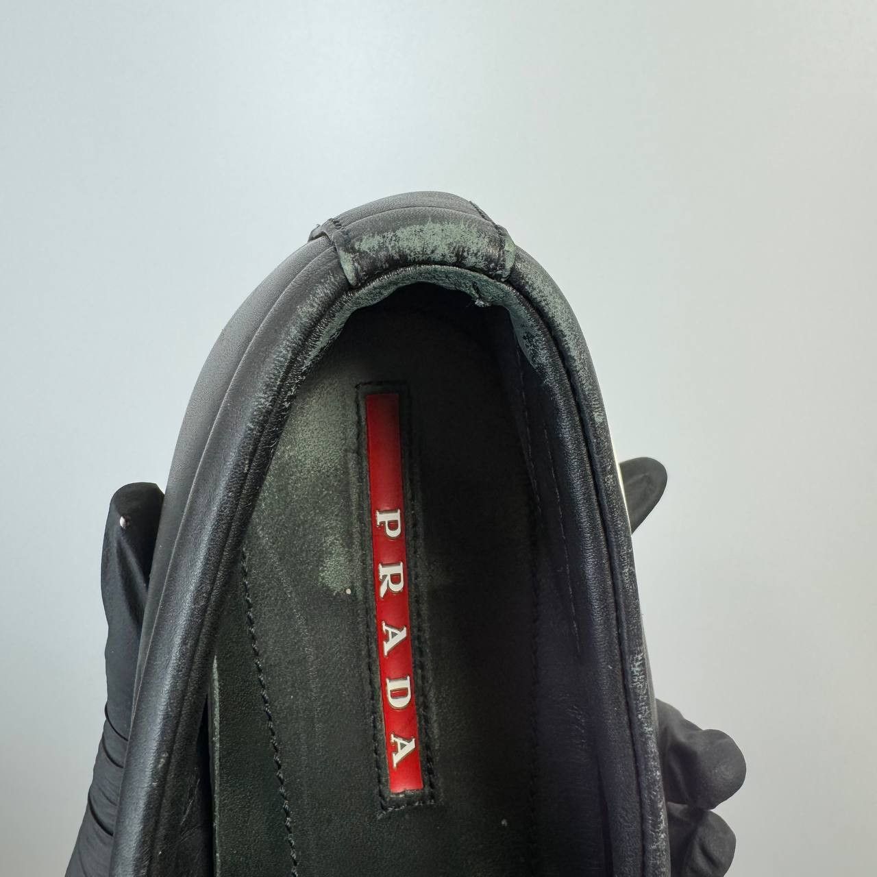 Prada Prada Suede Slip-On Sneakers Green Black Luxury Size 10 Size US 10 / EU 43 - 7 Thumbnail