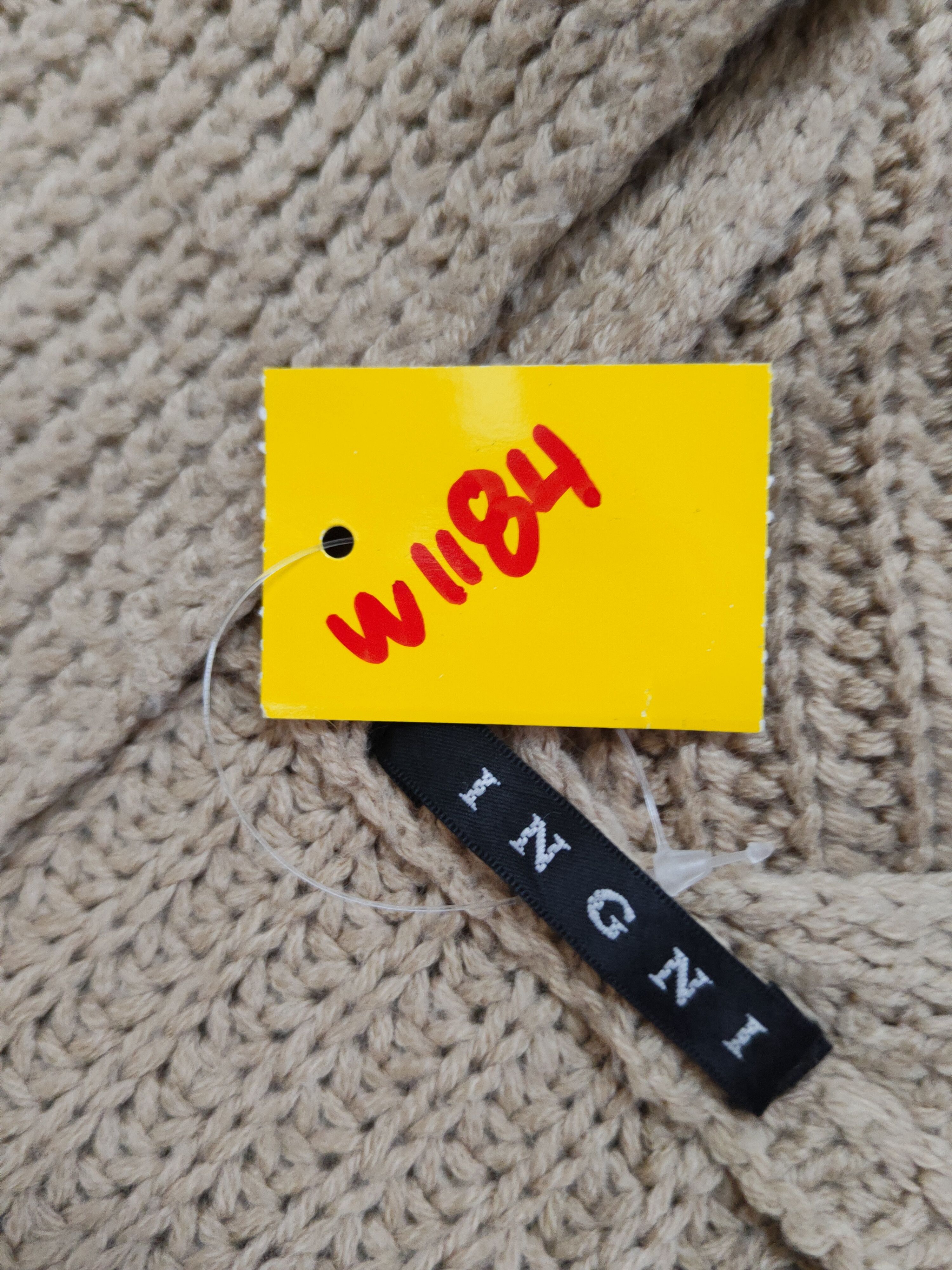 Japanese Brand × Vintage Ingni Brown Knitwear Sweatshirts #W1184 Size US XL / EU 56 / 4 - 12 Thumbnail