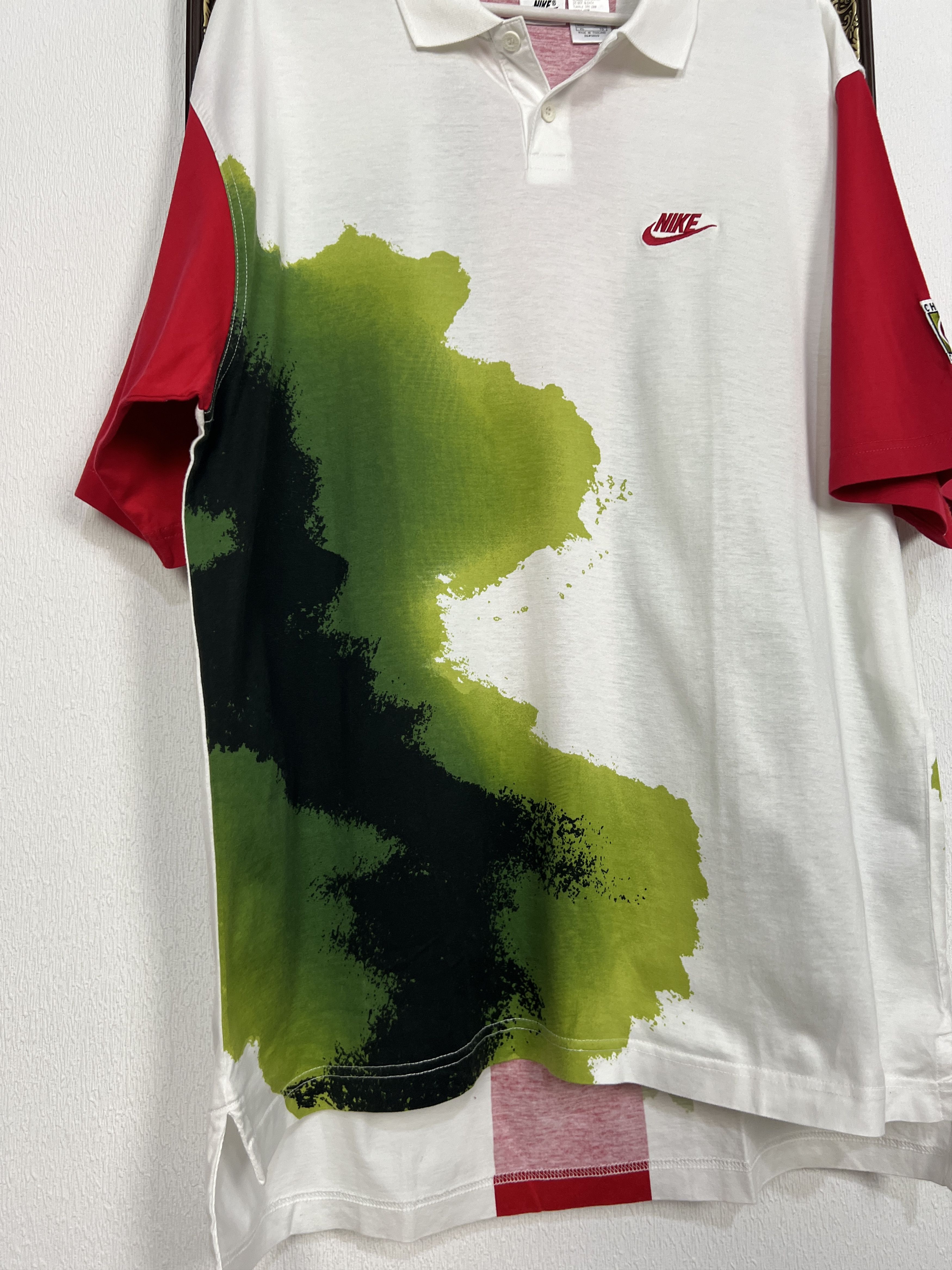 Nike Vintage Challenge Court Andre Agassi Tennis Shirt Jersey Tee Size US XL / EU 56 / 4 - 6 Thumbnail