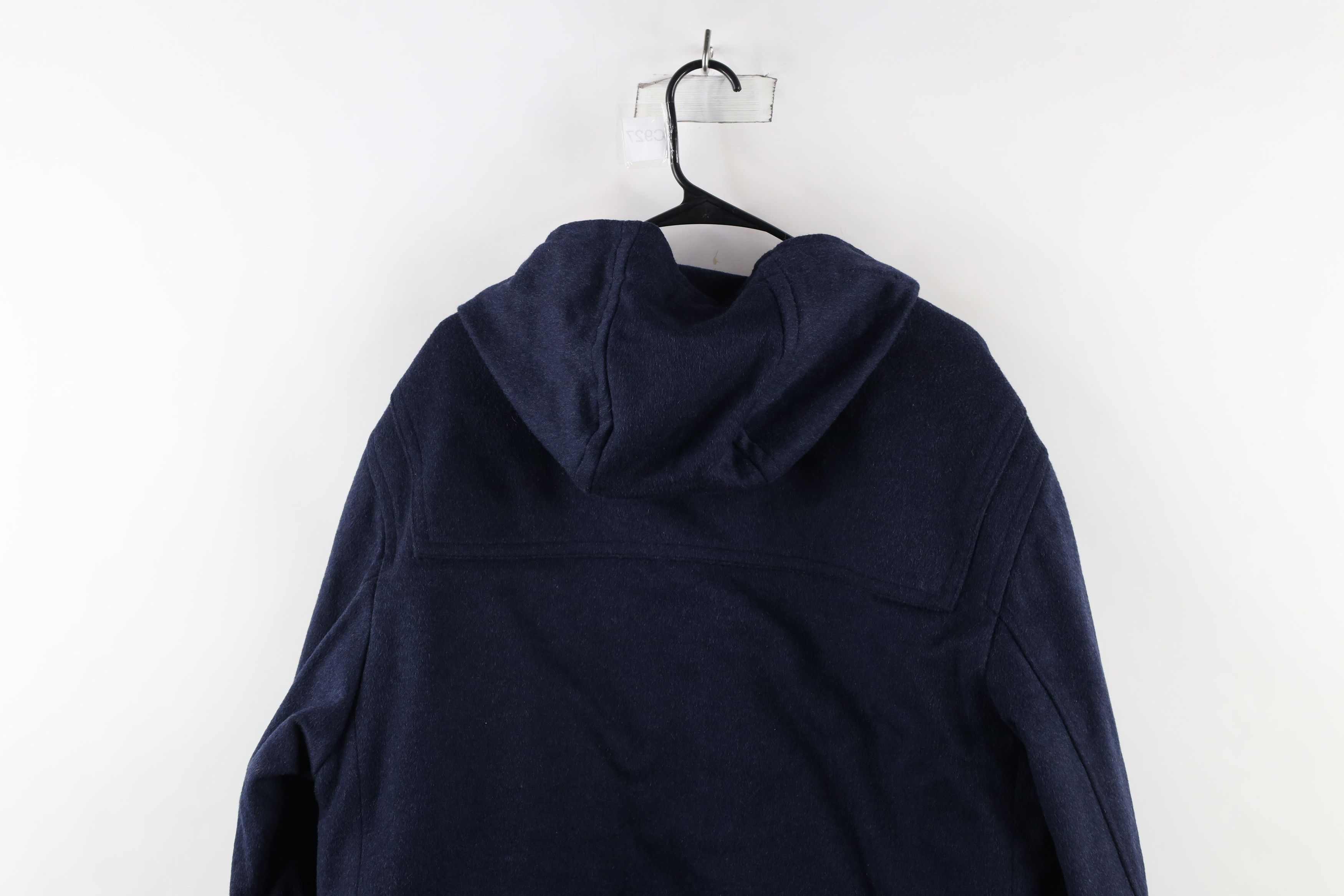 Lands' End × Vintage Vintage 90s Lands End Wool Hooded Horn Toggle Button Jacket Size US L / EU 52-54 / 3 - 14 Thumbnail