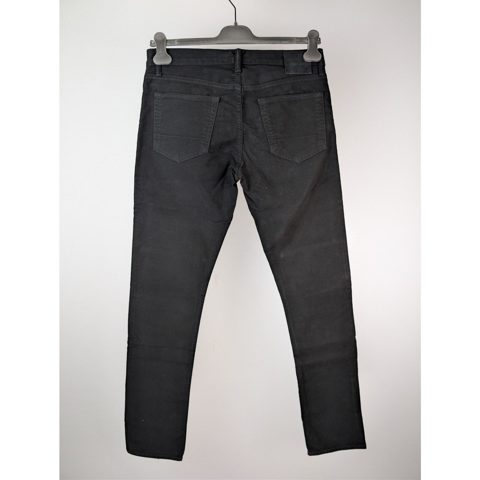 Tom Ford o1rshd1 Slim Fit Denim Jeans in Black Size US 32 / EU 48 - 11 Thumbnail