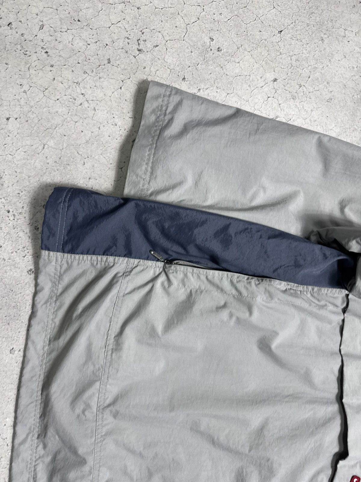 Nike Nike Vintage Anorak Nylon Jacket Swoosh Drill Hype Y2K Size US L / EU 52-54 / 3 - 3 Thumbnail