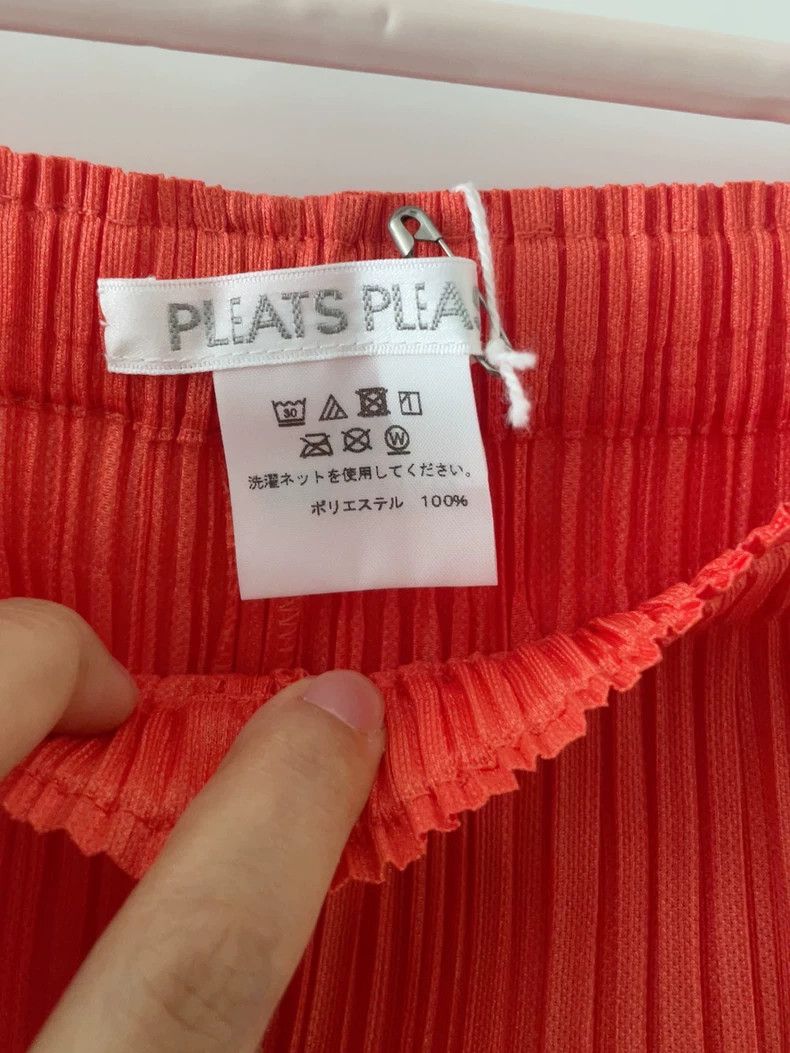 Issey Miyake Issey Miyake size:4 Orange pleated pants Size 30" / US 8 / IT 44 - 2 Thumbnail