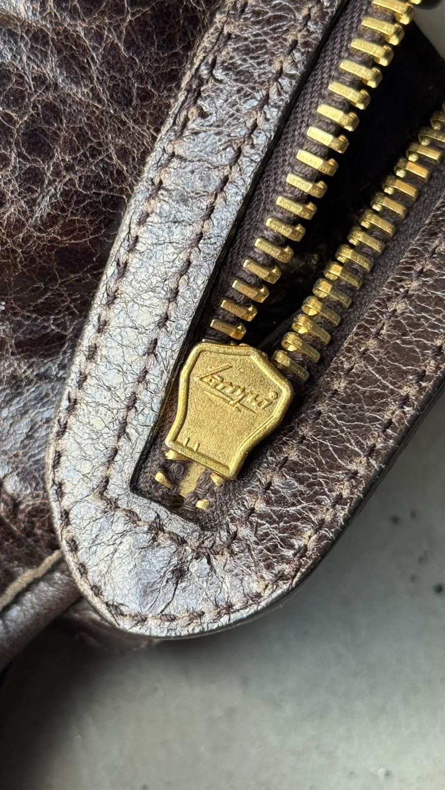 Balenciaga Balenciaga Balenciaga Brown Leather GGH Part Time Tote Size ONE SIZE - 12 Thumbnail