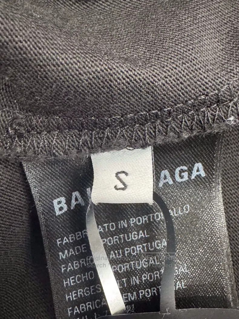 Balenciaga Balenciaga Letter Print Logo Black Men's Short Sleeve Size US S / EU 44-46 / 1 - 6 Thumbnail