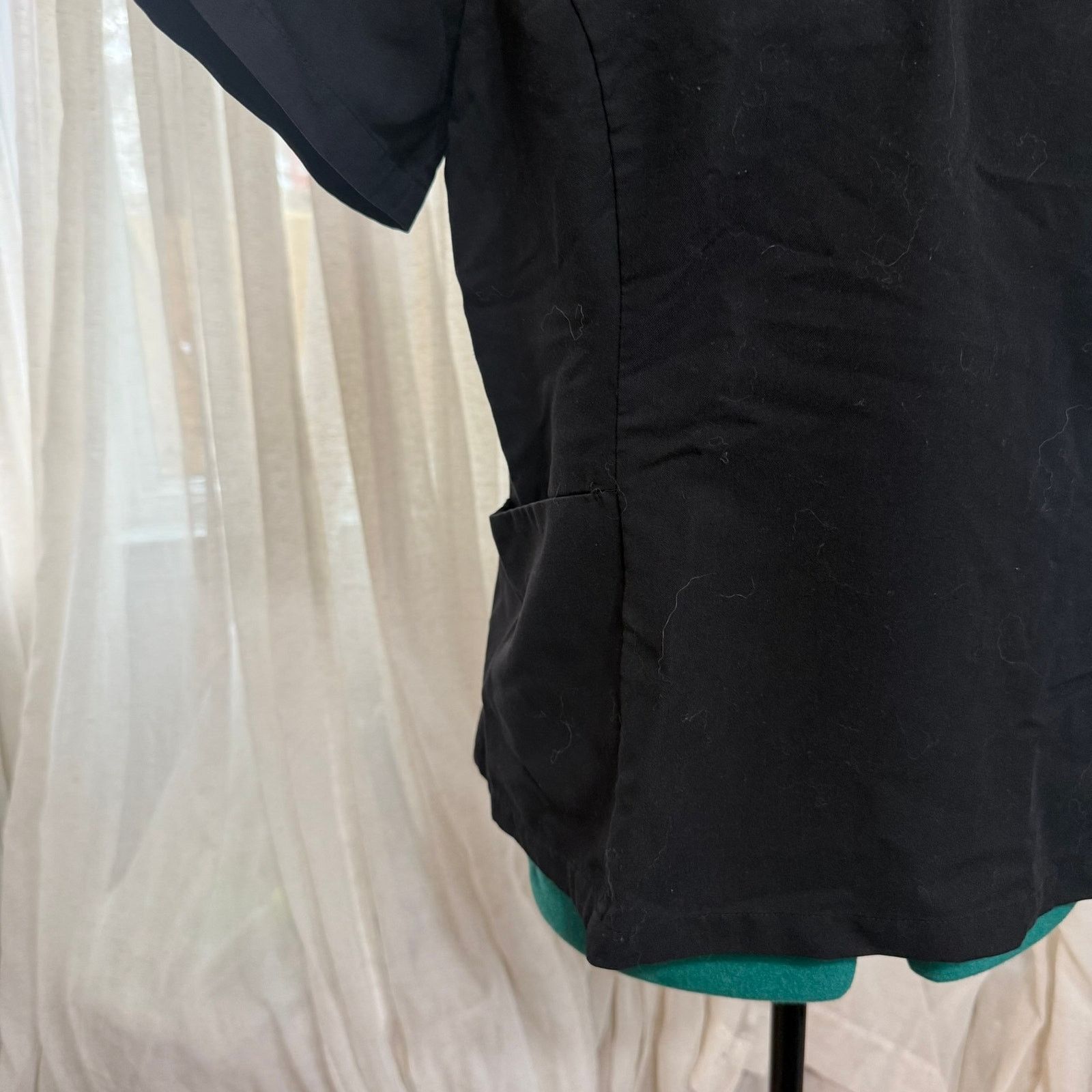 Other Jaanuu Black Scrub Top | Sz S Size US S / EU 44-46 / 1 - 3 Thumbnail