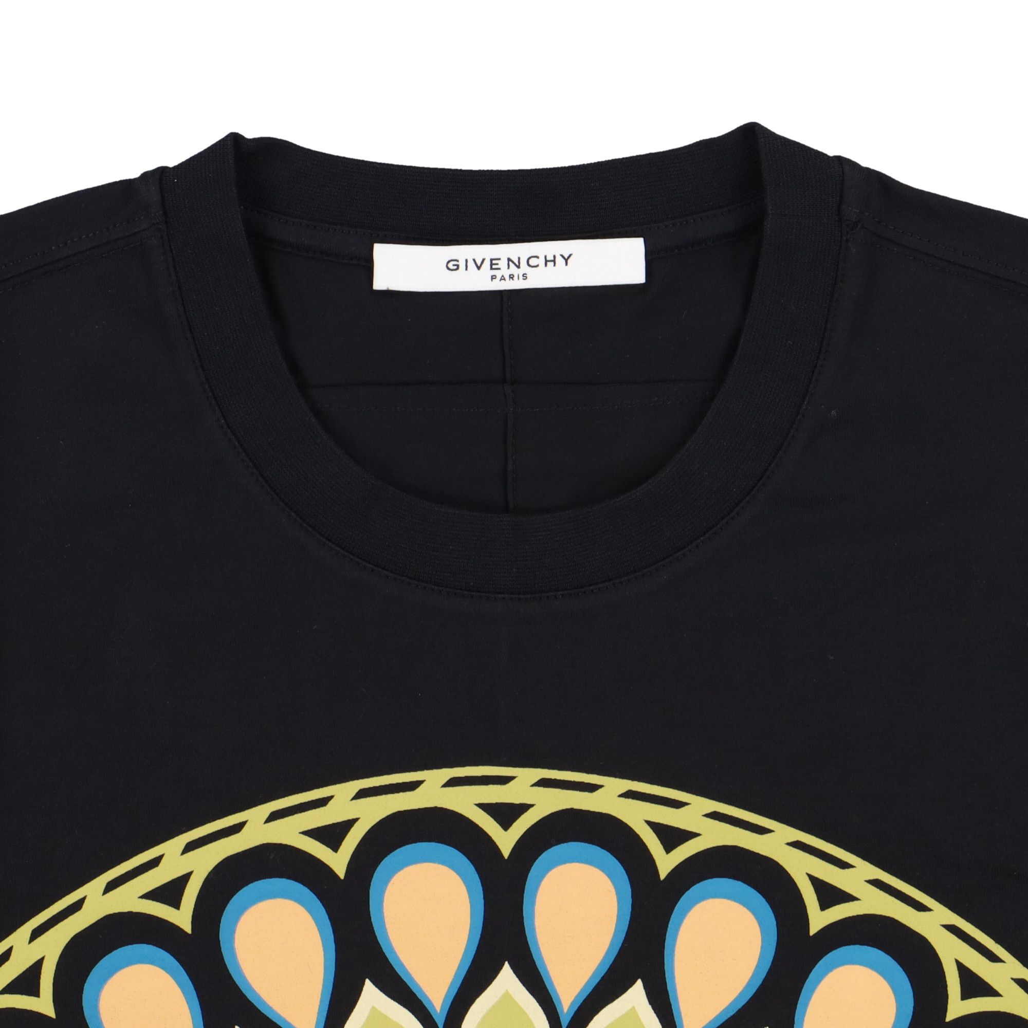 Givenchy Black Mandala Graphic T-shirt Size US M / EU 48-50 / 2 - 6 Thumbnail