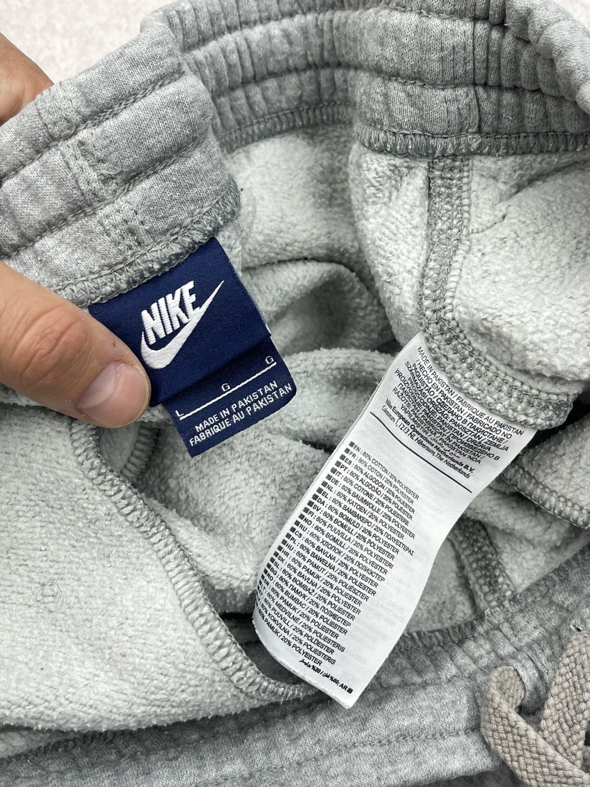 Nike Mens Nike Basic Grey Sweatpants Drill Y2K TECH ACG Size L Size US 34 / EU 50 - 8 Thumbnail