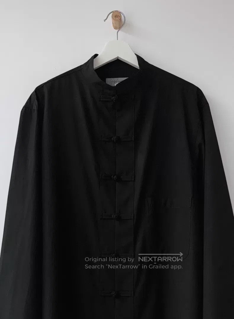Yohji Yamamoto Yohji Yamamoto 25SS buttoned Chinese knot shirt Size US L / EU 52-54 / 3 - 3 Thumbnail