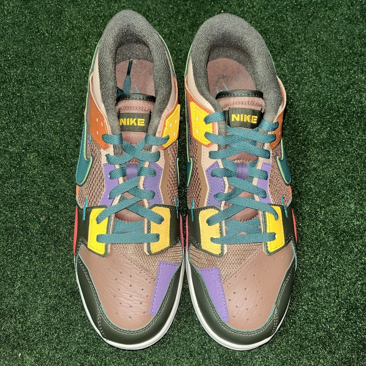Nike Size 11 - Nike Dunk Low Scrap - DB0500-200 Size US 11 / EU 44 - 3 Thumbnail