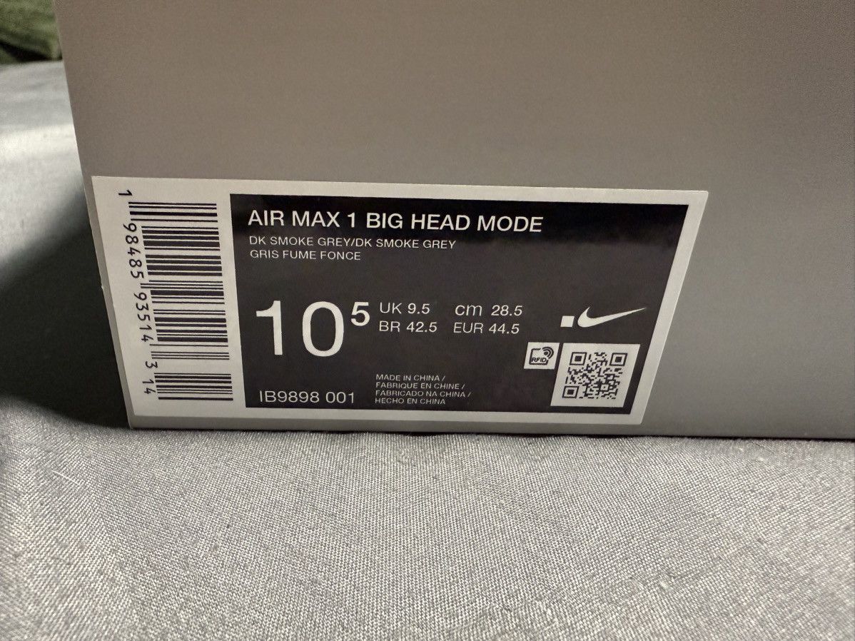 Nike Nike Air Max 1 Low Poly Big Head Mode Size US 10.5 / EU 43-44 - 5 Thumbnail