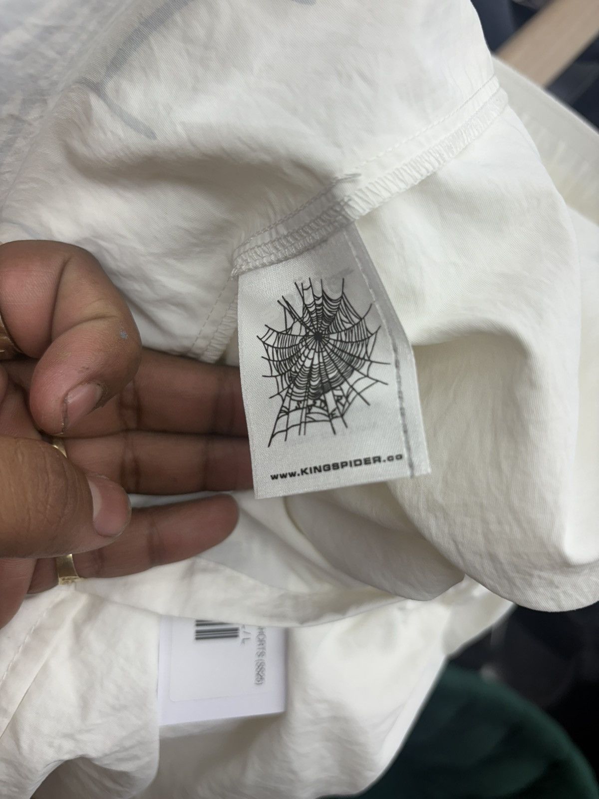 Sp5der Sp5der Double Layer Web Shorts Size L (white) Size US 32 / EU 48 - 6 Thumbnail