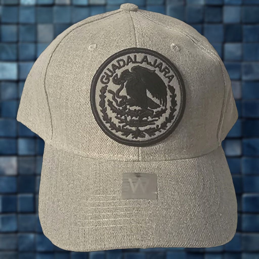 Vintage VINTAGE Guadalajara Mexico City Eagle Baseball Cap Men's Adjustable Gray Cotton 2023 Size ONE SIZE - 1 Thumbnail