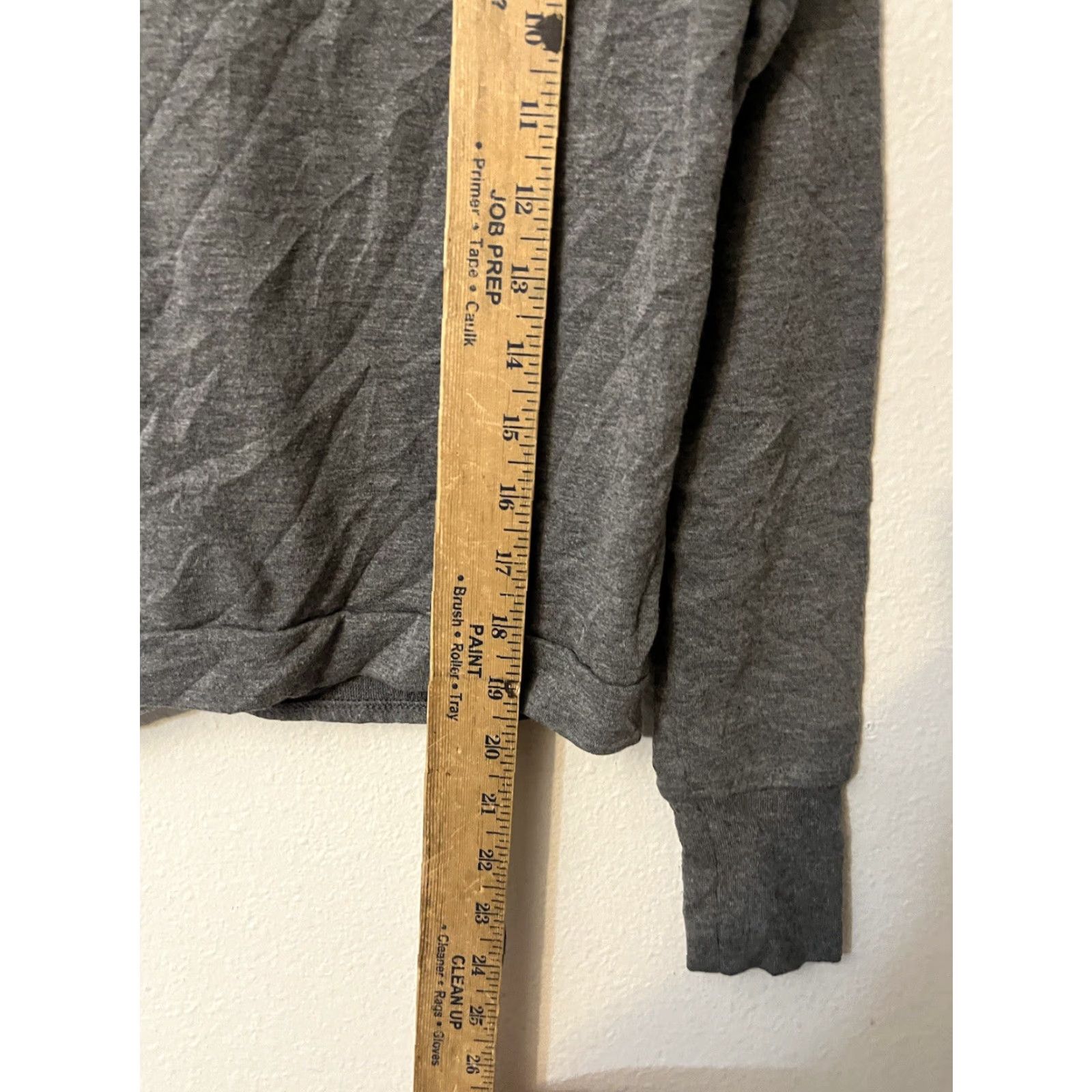 Banana Republic Banana Republic Oversized Grey Sweatshirt Size XS Knot Front Sweatshirt Women XS Gray Regular Knit Solid Size XS / US 0-2 / IT 36-38 - 4 Thumbnail