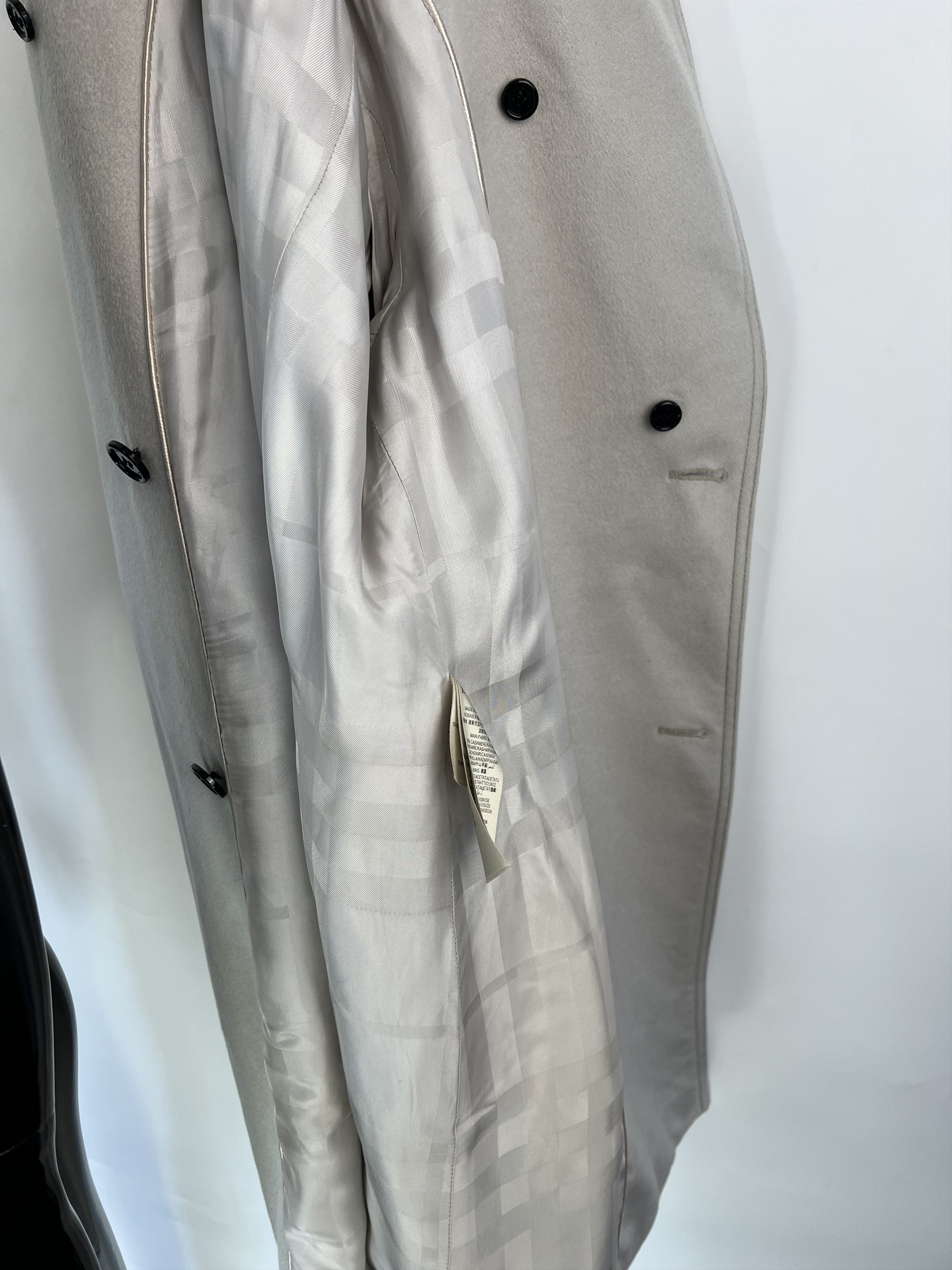 Burberry Burberry 100% Cashmere Double Breasted Coat Size US 8 Size M / US 6-8 / IT 42-44 - 18 Thumbnail