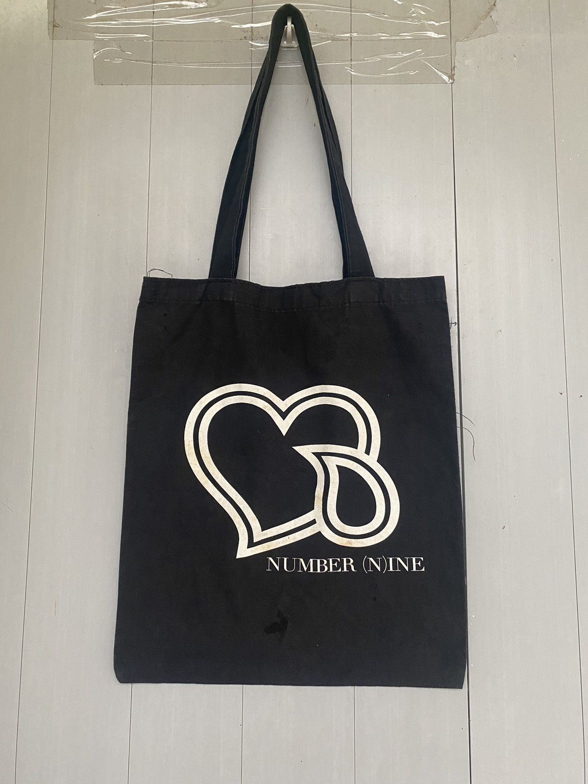 Japanese Brand × Number (N)ine Number Nine Tote Bag Heart | Grailed
