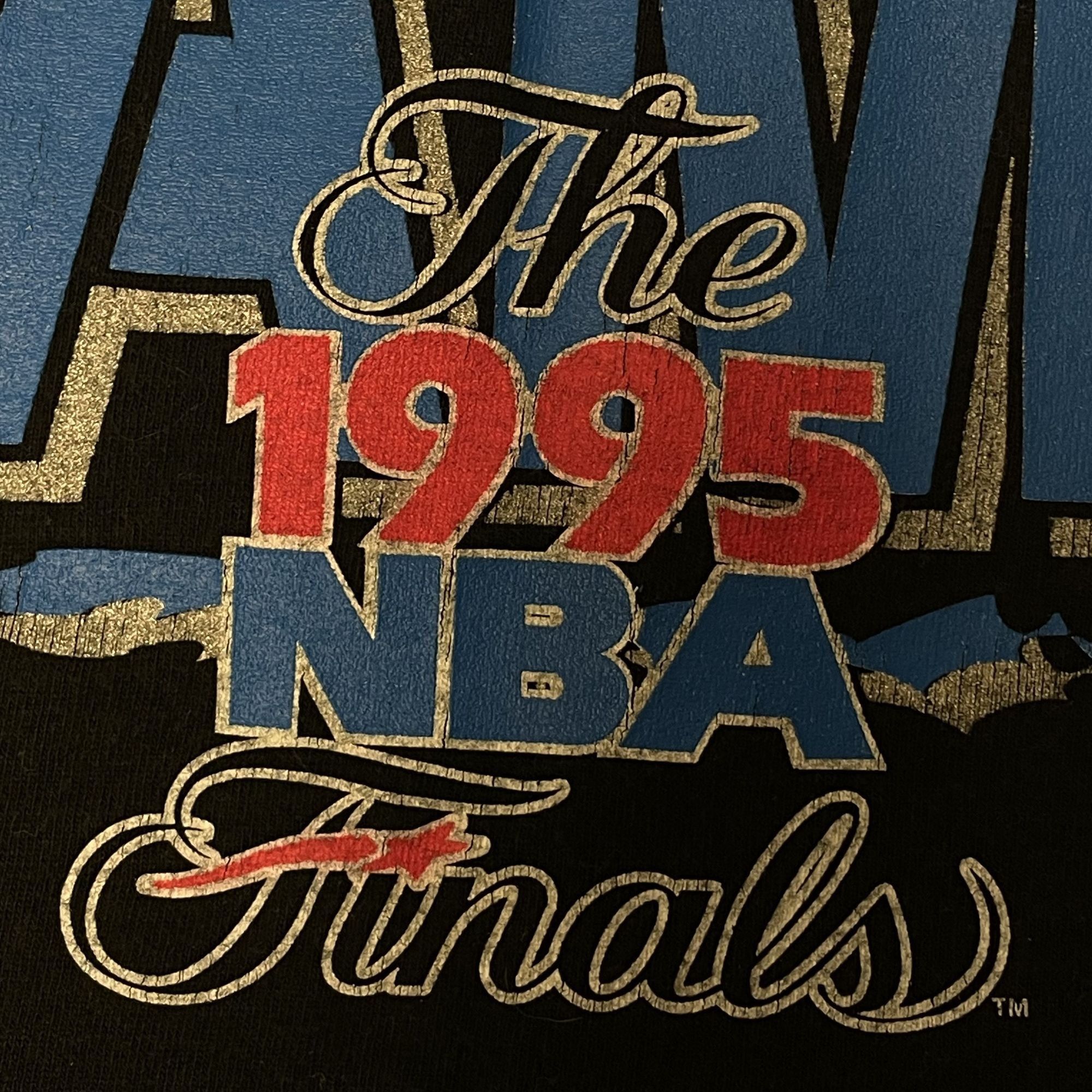 Nutmeg Vtg Nutmeg Orlando MAGIC Officially Licensed 1995 NBA Finals Size US XL / EU 56 / 4 - 4 Thumbnail
