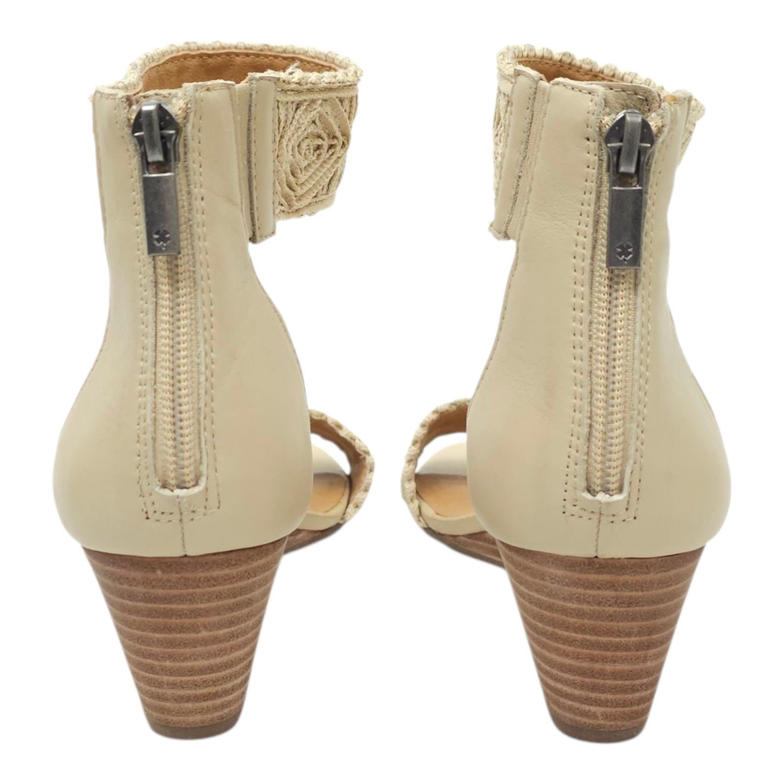 Lucky Brand Lucky Brand Joshelle Wedge Heel Sandal Women 8.5 M Ankle Str Size US 8.5 / IT 38.5 - 4 Thumbnail