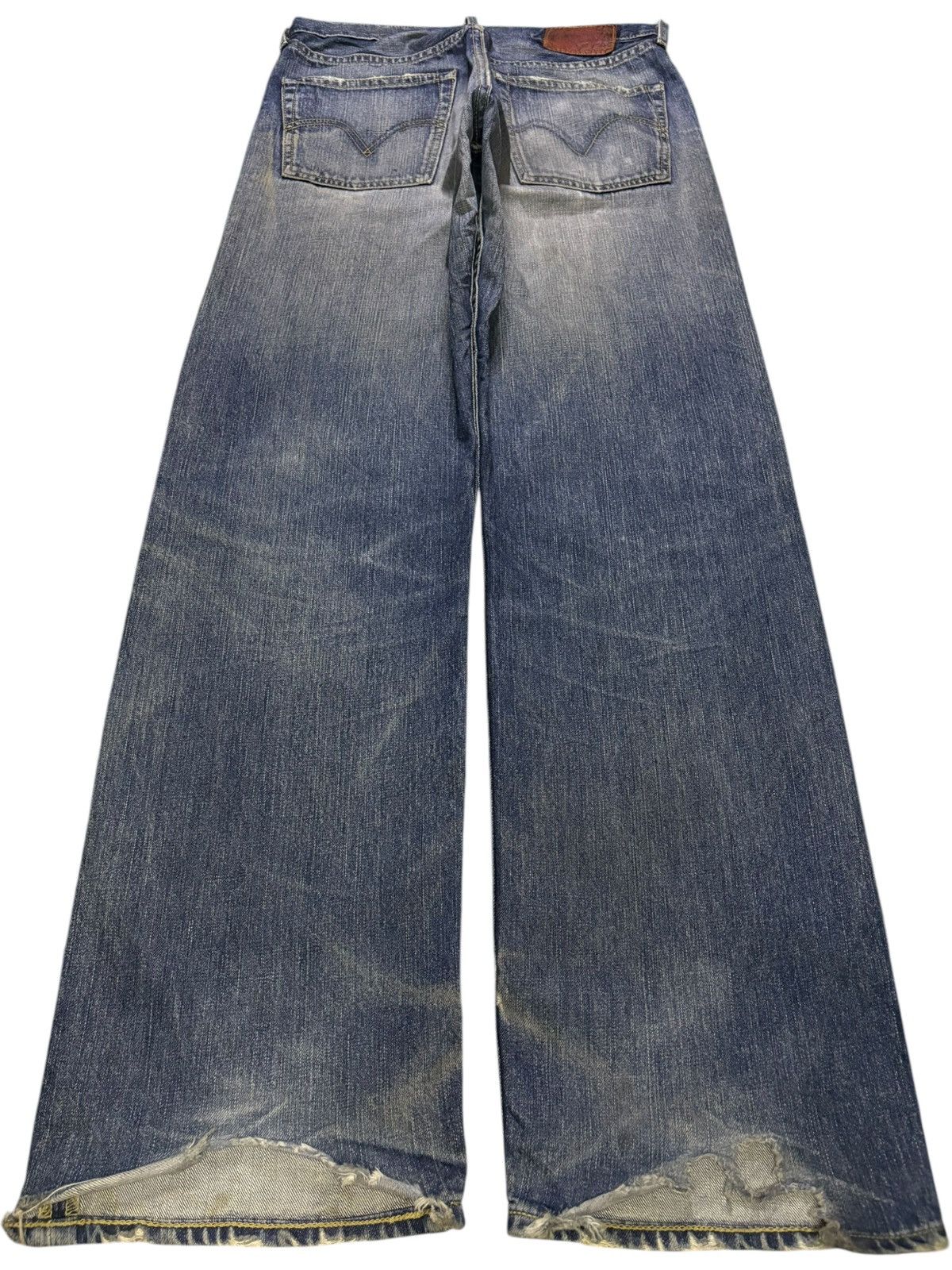 Levi's Vintage 90s Levis 503 Rusty Mud Wash Distressed Baggy Jeans Size US 30 / EU 46 - 2 Thumbnail