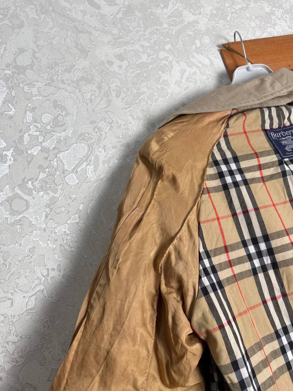 Burberry Vintage 1990s Burberrys Nova Check Trench Coat Size 48 REG Size US M / EU 48-50 / 2 - 20 Thumbnail