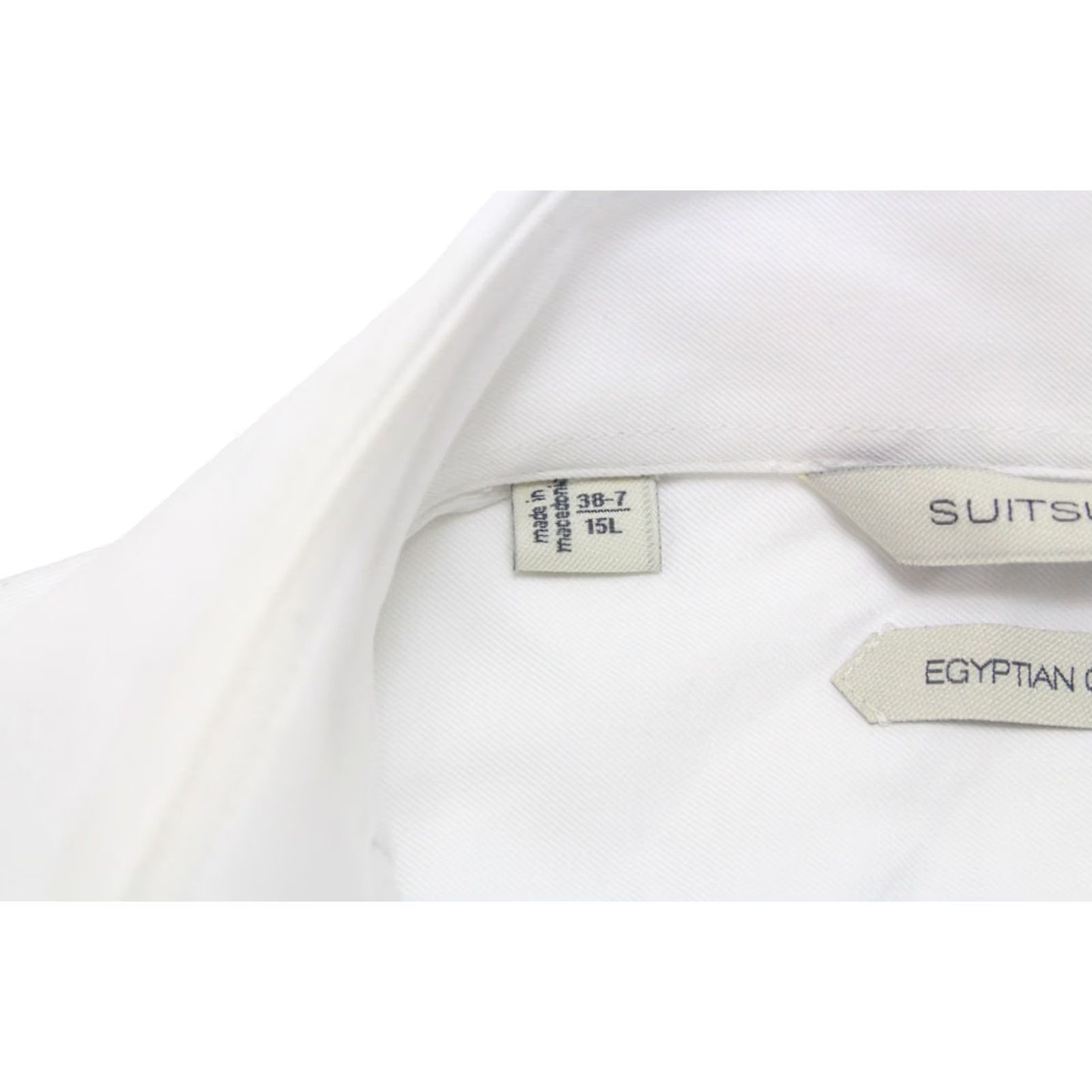 Suitsupply SUITSUPPLY Shirt Men's Cotton Button Up 38-7 / 15L Egyptian Size US M / EU 48-50 / 2 - 7 Thumbnail