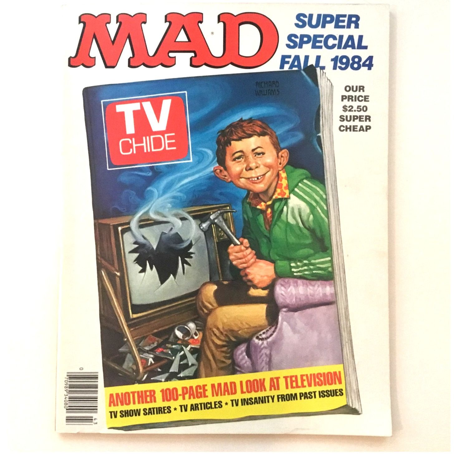 Other Mad Magazine Super Special Fall TV Theme 1984 Vintage Size ONE SIZE - 1 Thumbnail