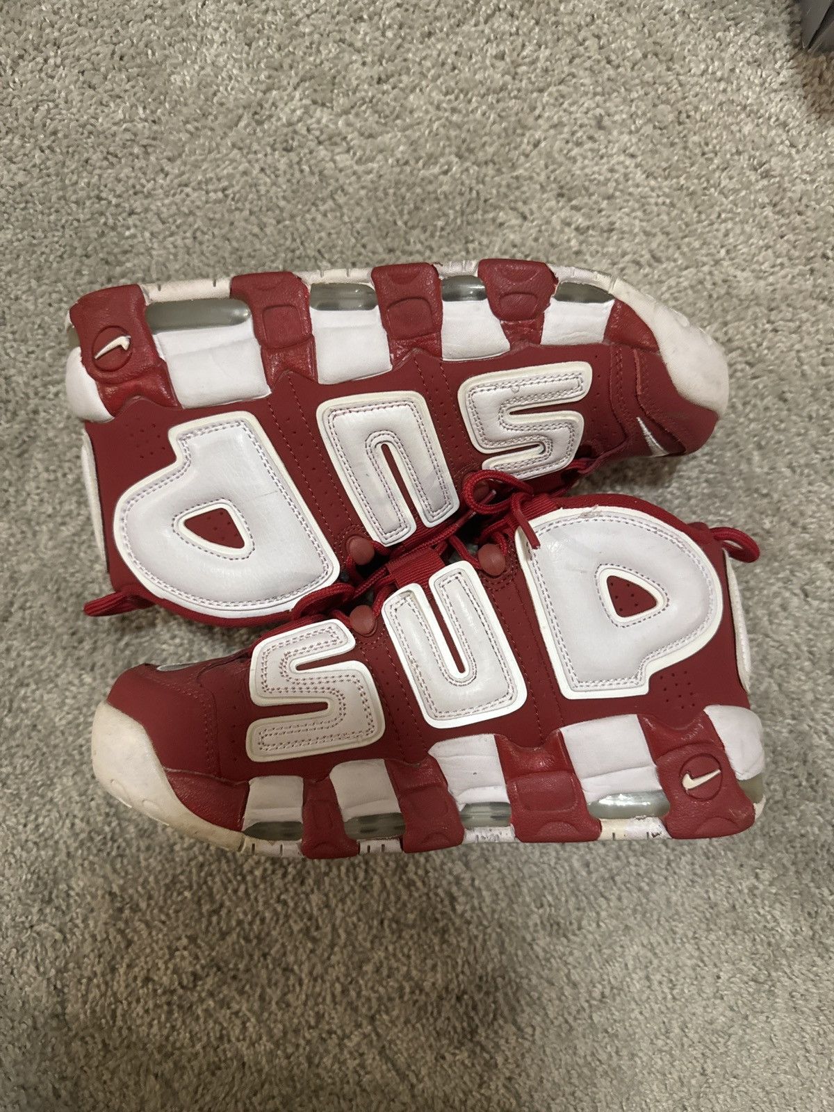 Nike × Supreme Supreme Nike Air More Uptempo Size US 9 / EU 42 - 1 Thumbnail